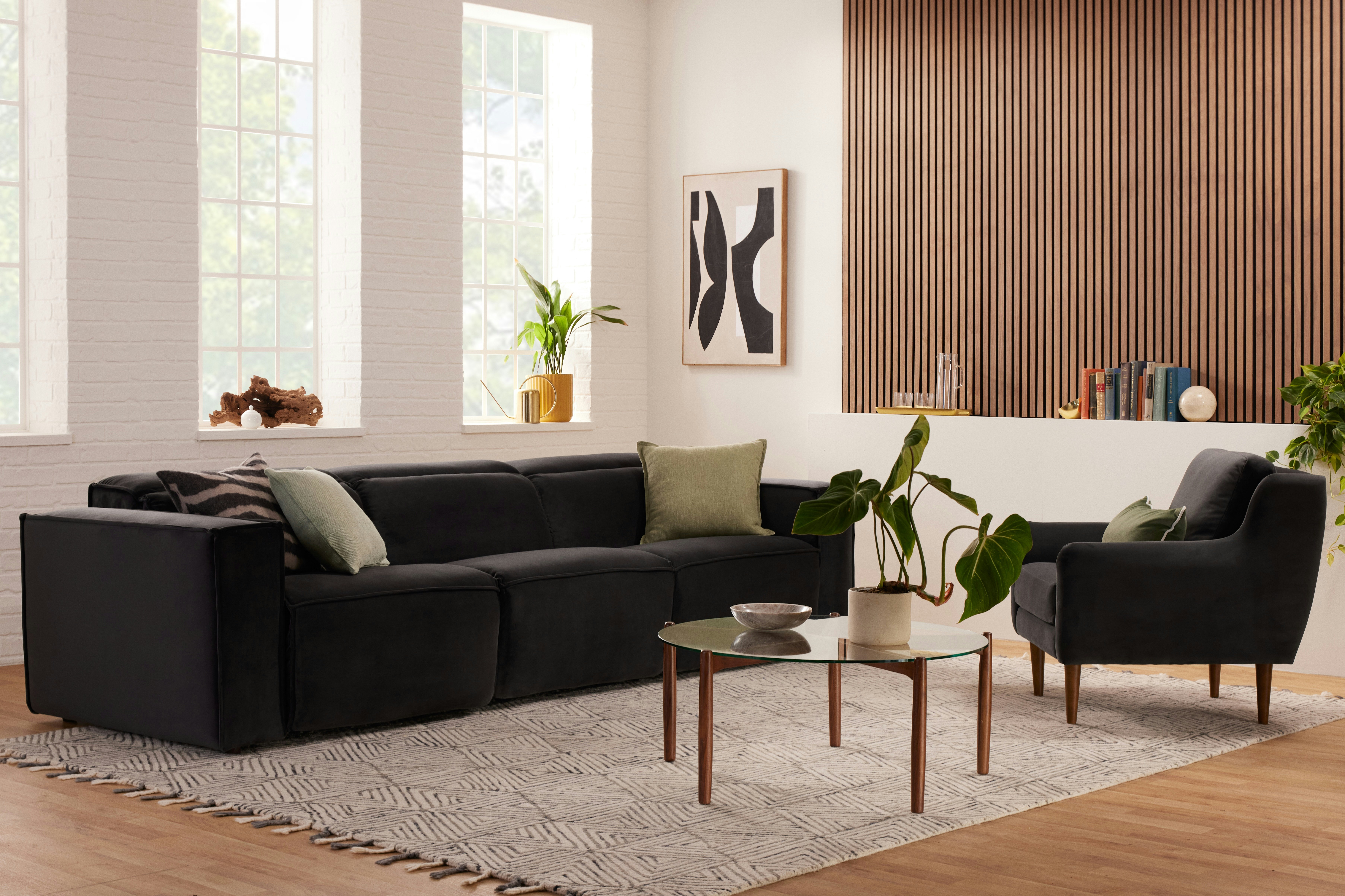 Camden Modular Reclining Piece Sofa Royale Gunmetal