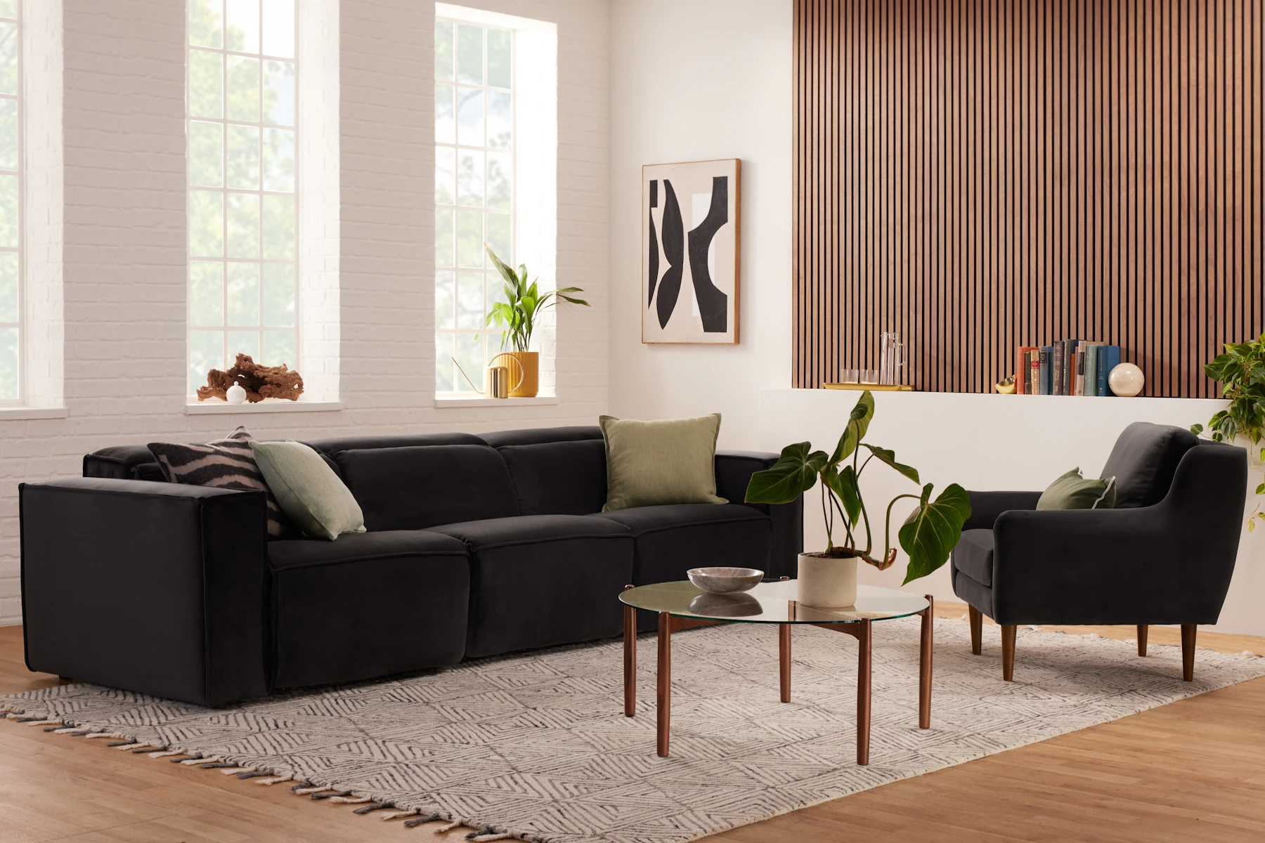 Camden Modular Reclining 3-Piece Sofa