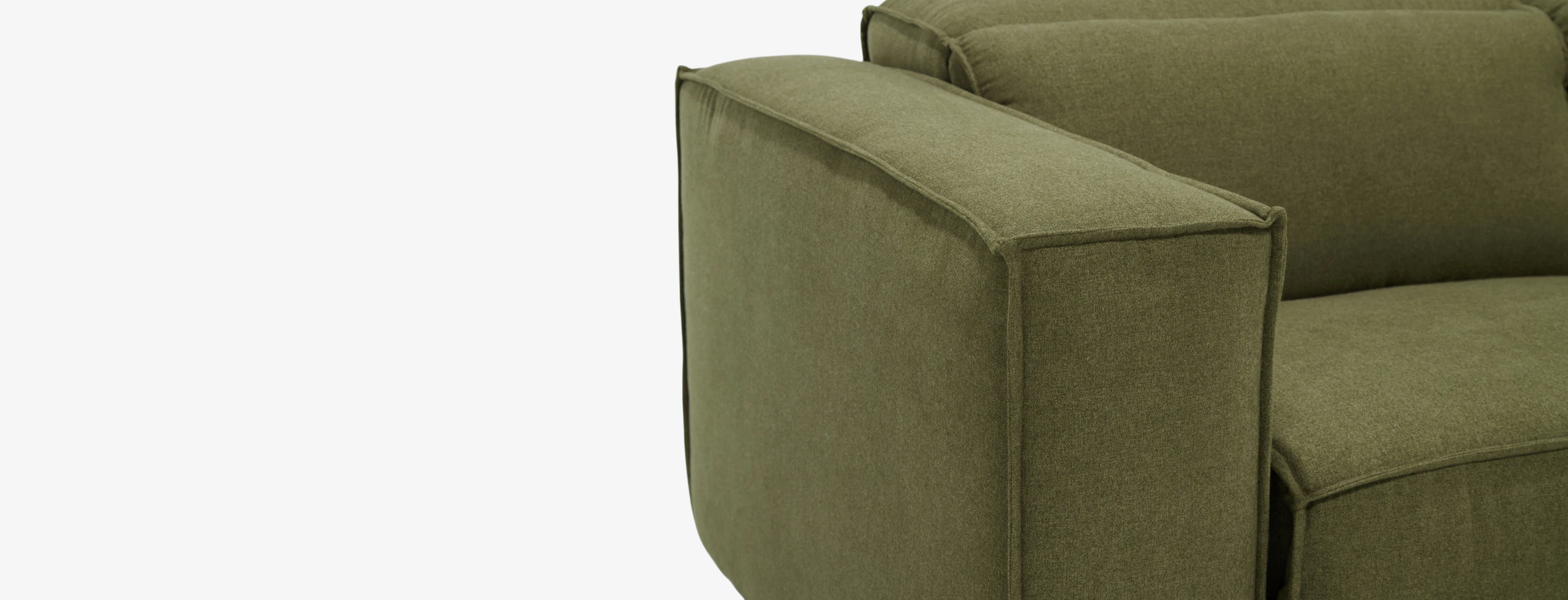Camden Modular Reclining Sofa piece) Faithful Olive