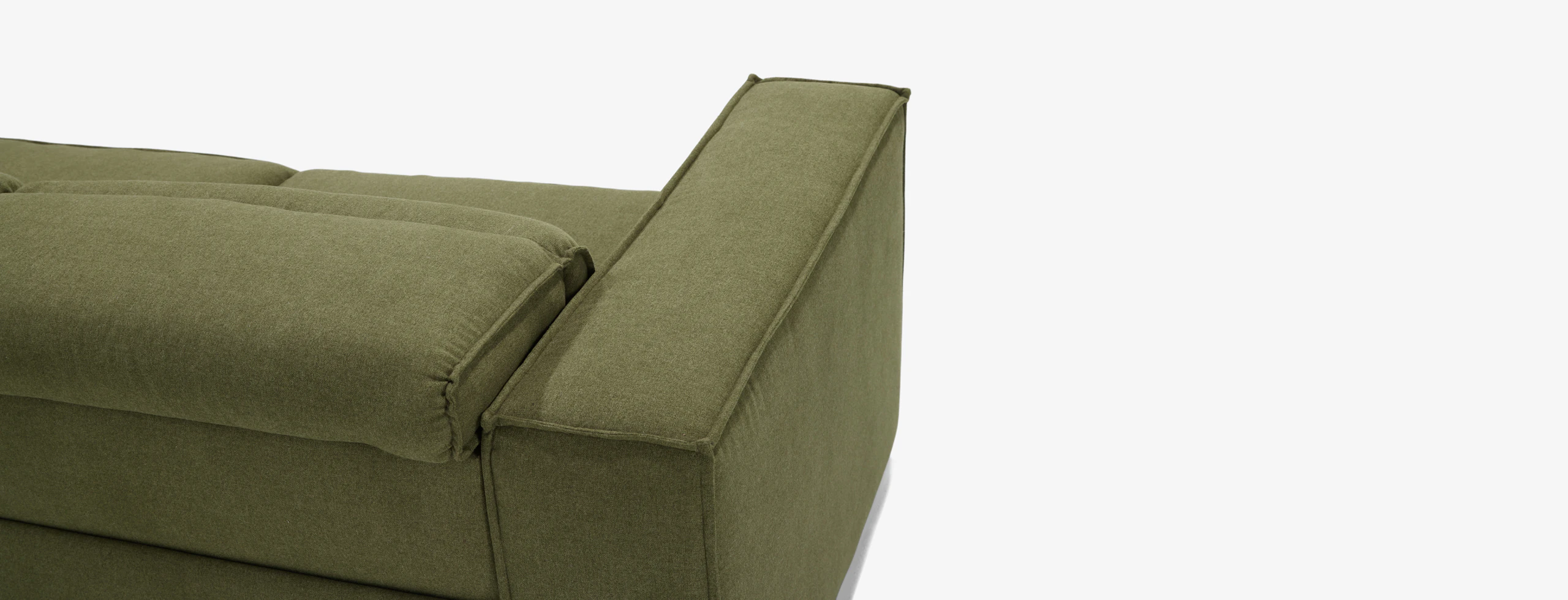 Camden Modular Reclining Sofa piece) Faithful Olive