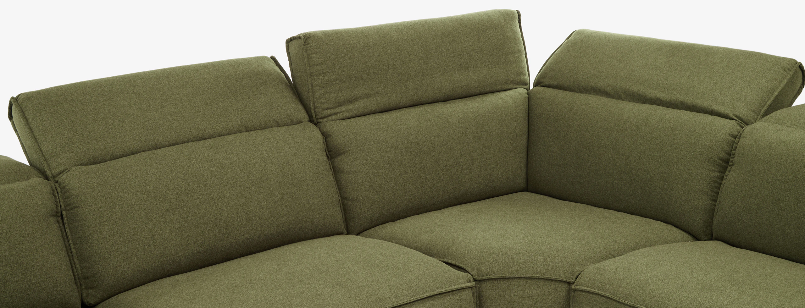 Camden Modular Reclining Sectional Faithful Olive