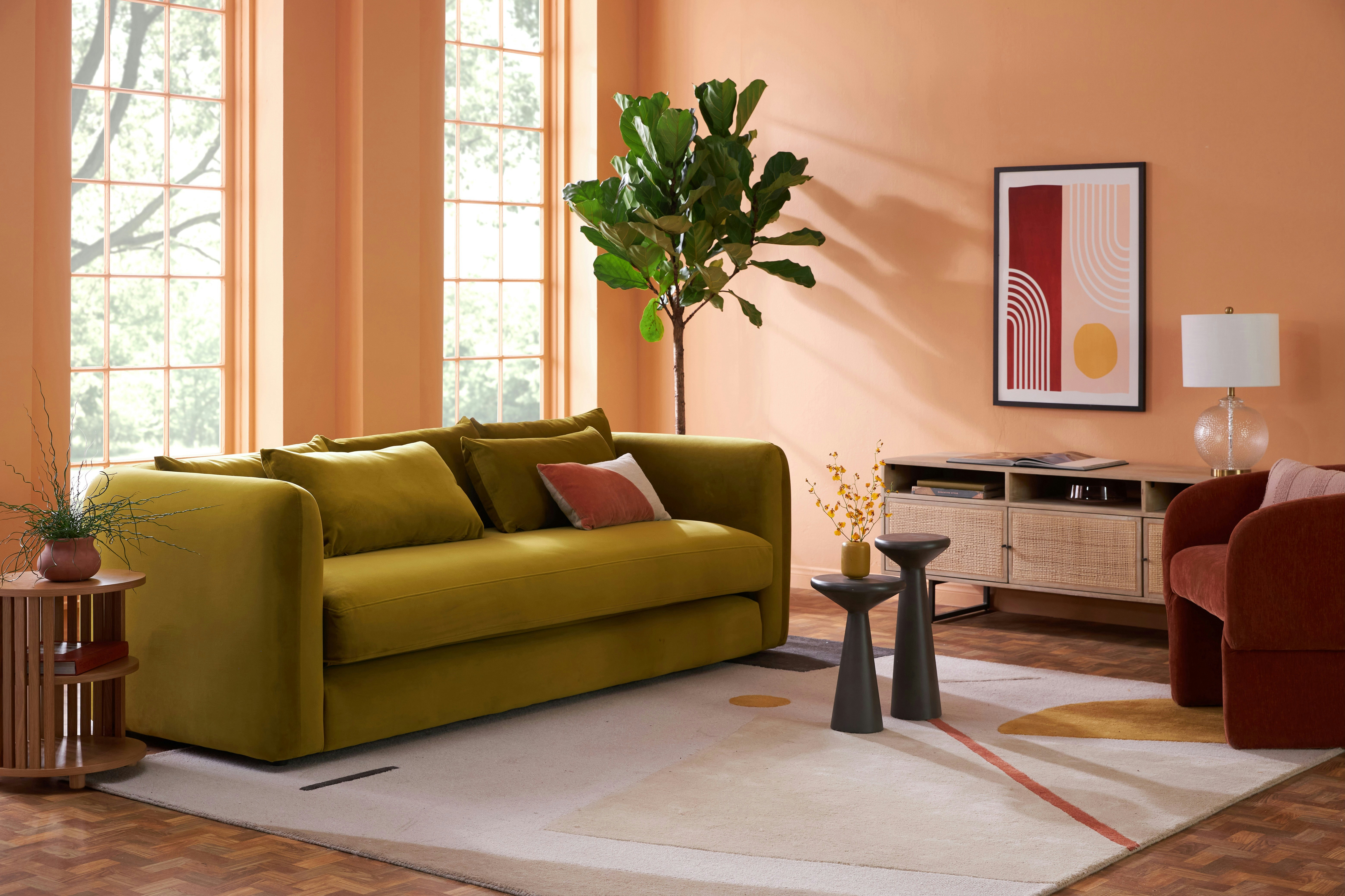 Sebastian Sofa Bed Royale Apple