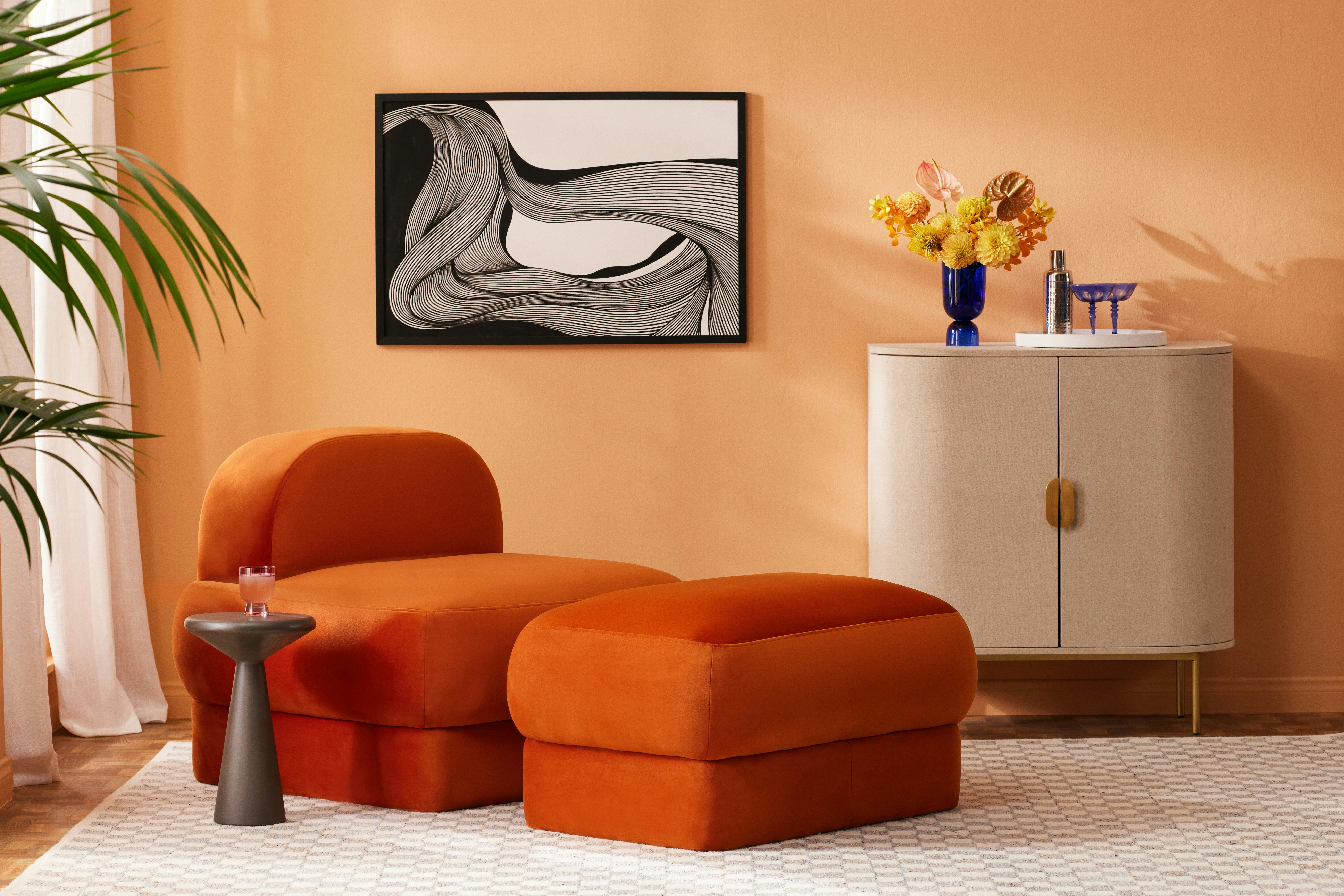 Dyer Chair Ottoman Royale Hacienda