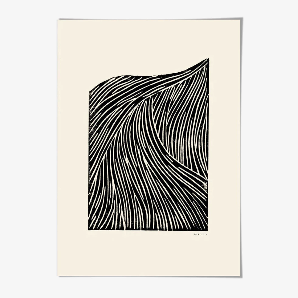 Maliv Meditation Art Print