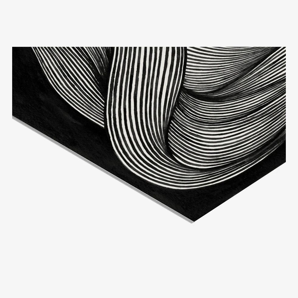 Astrid Ink Lines Art Print