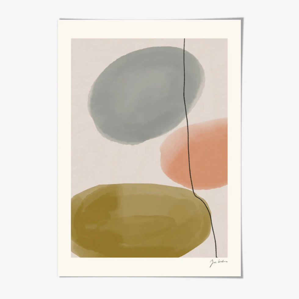 Zoe Abstract Art Print