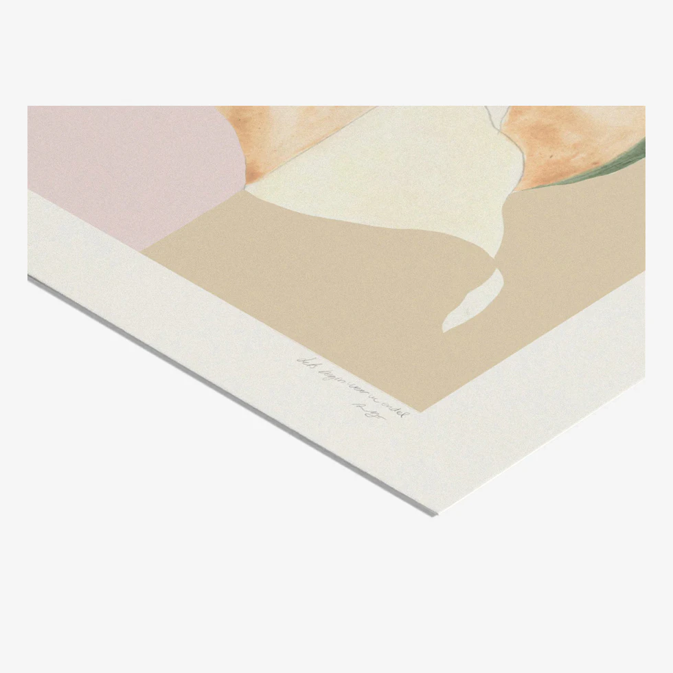 Anna Morner Beginning and Ending Art Print