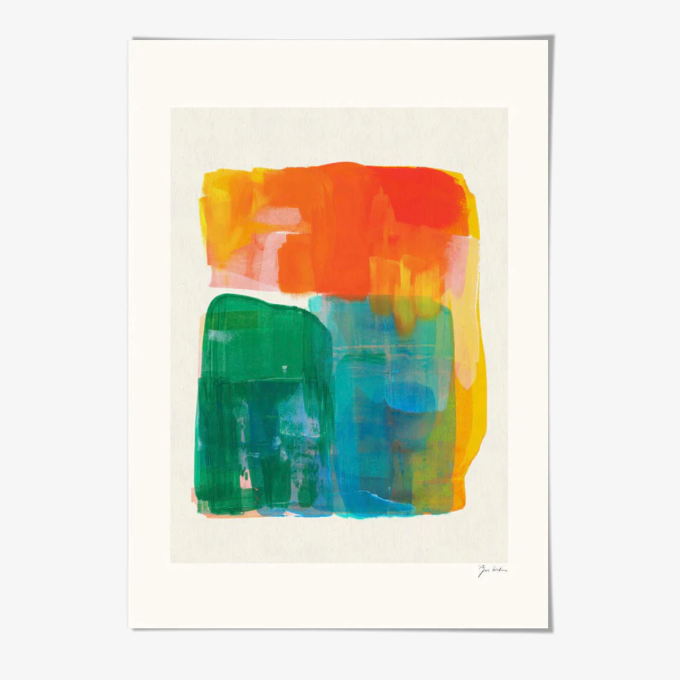 Zoe Oasis Tint Art Print