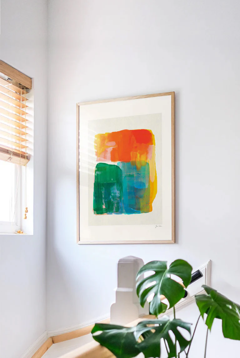Zoe Oasis Tint Art Print