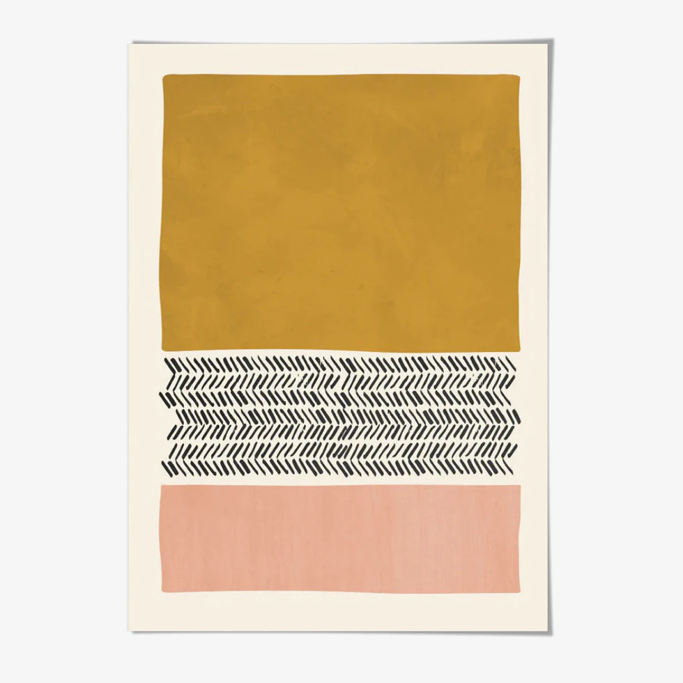 Abstract Modern Spring Art Print