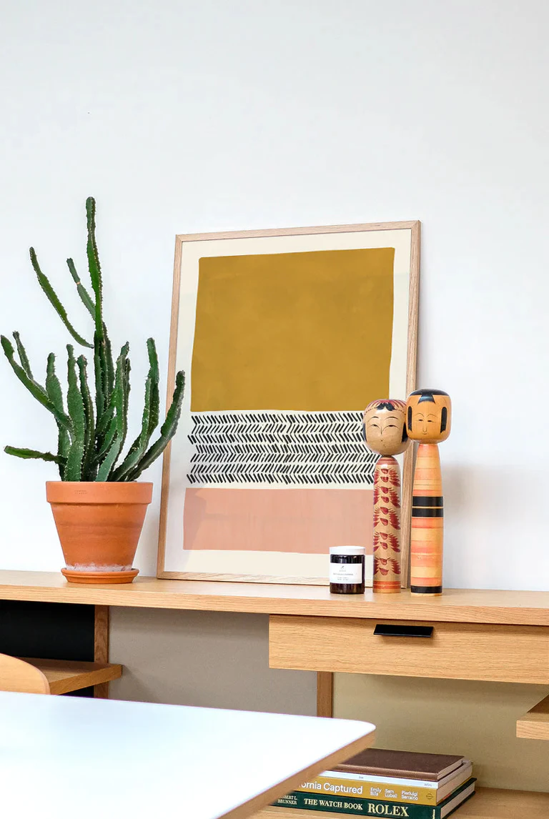 Abstract Modern Spring Art Print