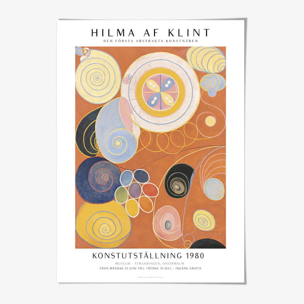 Hilma Klint Art Exhibition Art Print