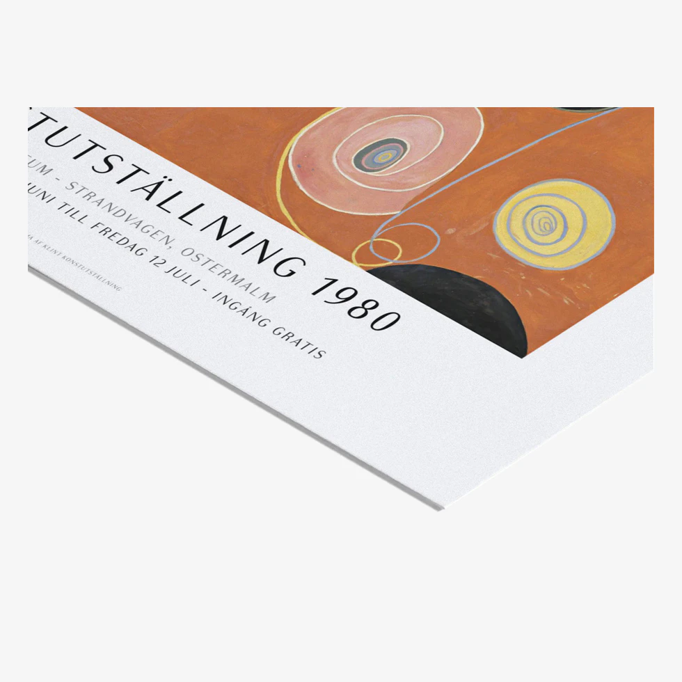 Hilma Klint Art Exhibition Art Print
