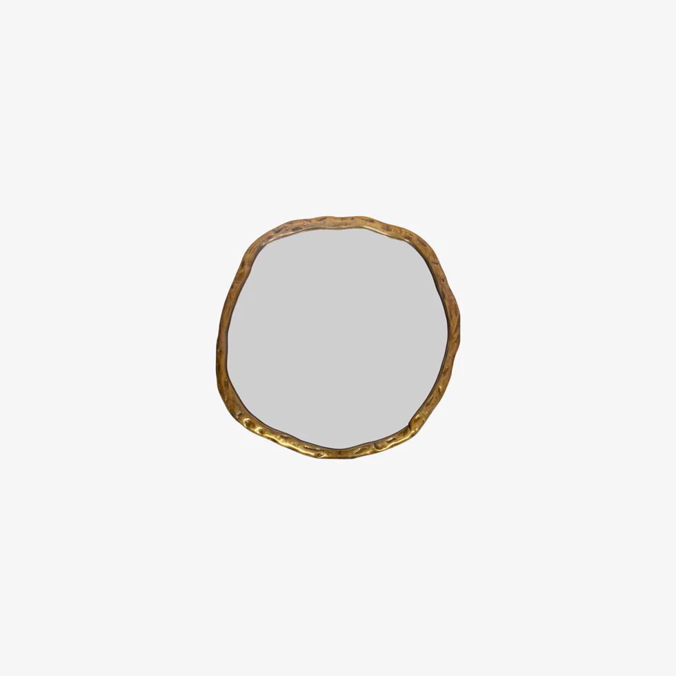 Fletcher Large Mirror Gold