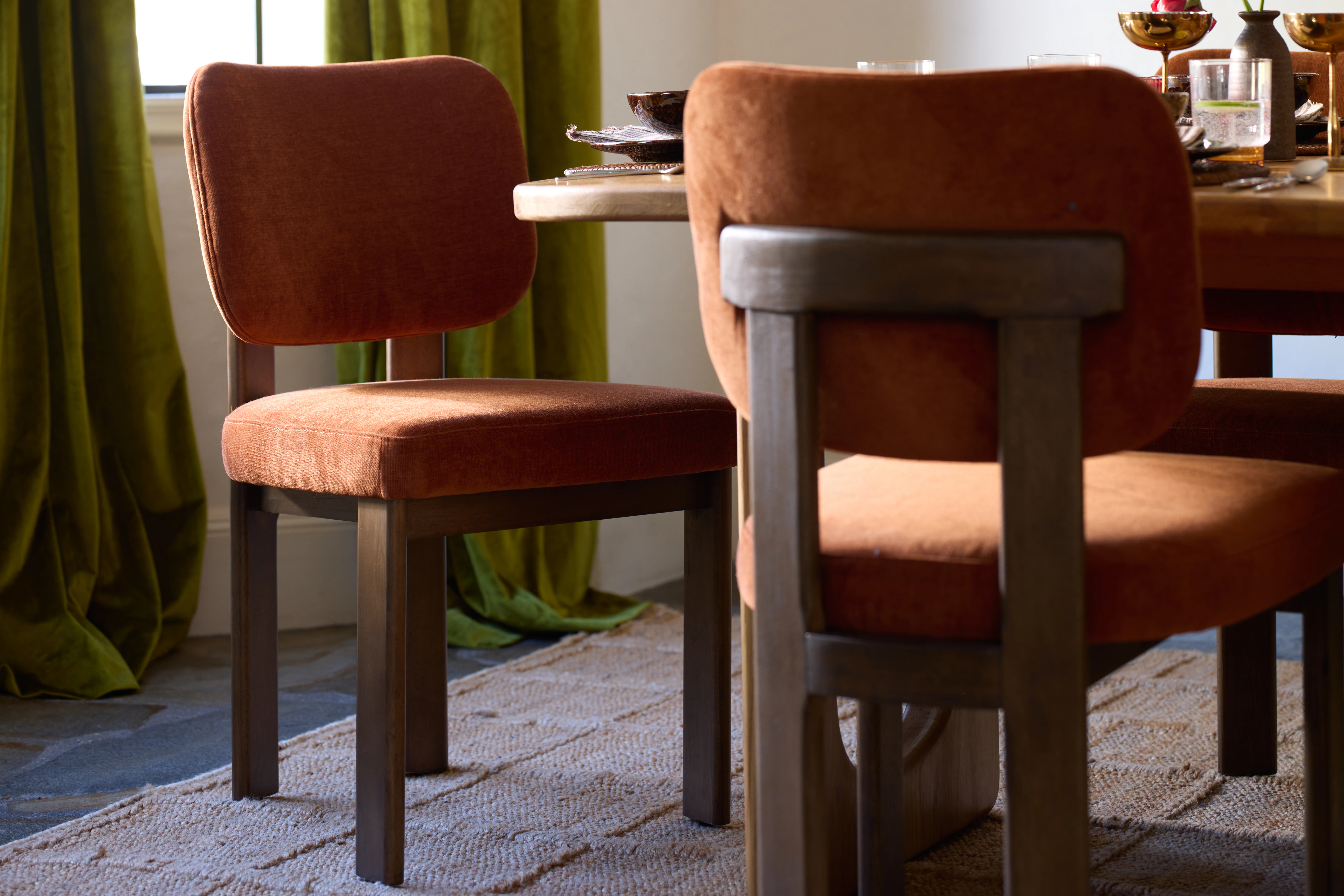 Rylee Dining Chair Rust