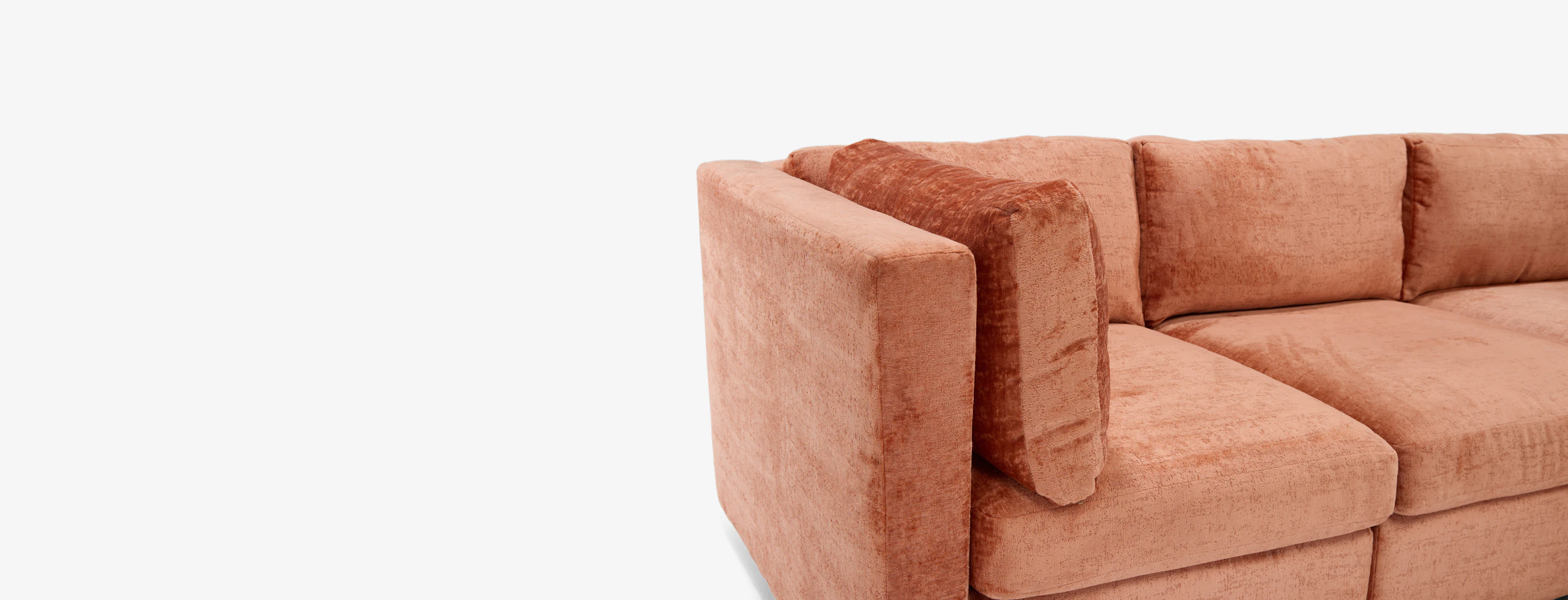 Daya Modular Sectional Plus Terra Rose