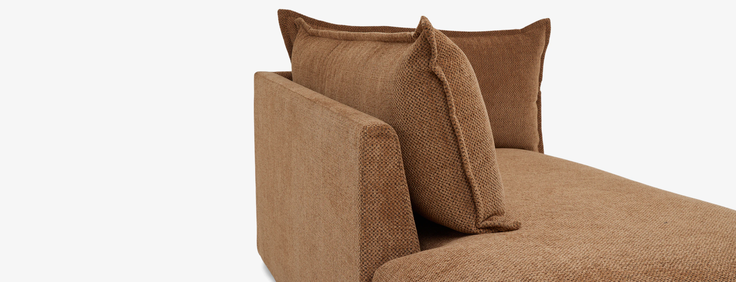 Wilder Bumper Left Chaise Telly Sienna