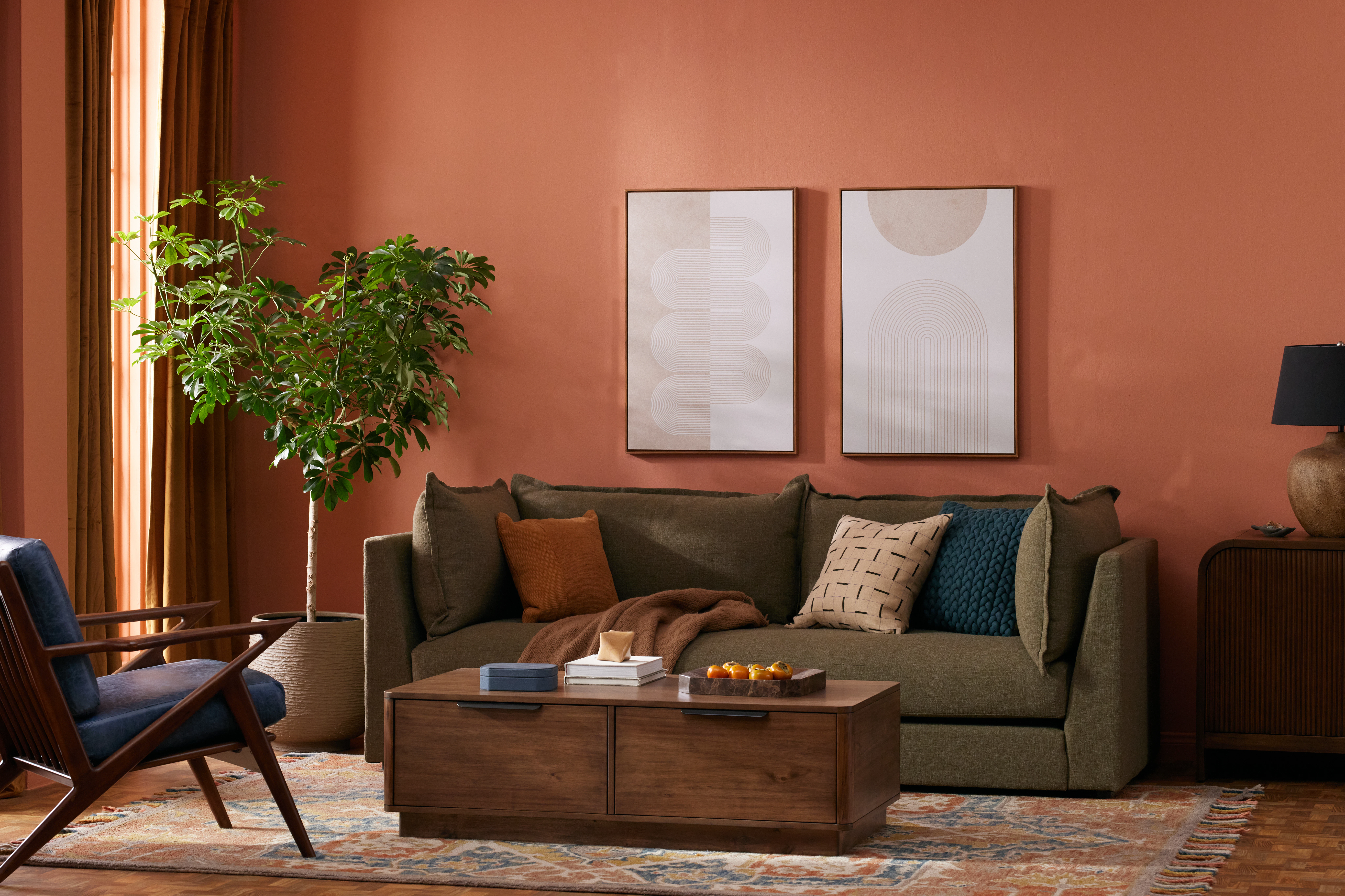 Wilder Sofa Bed Leuven Olive