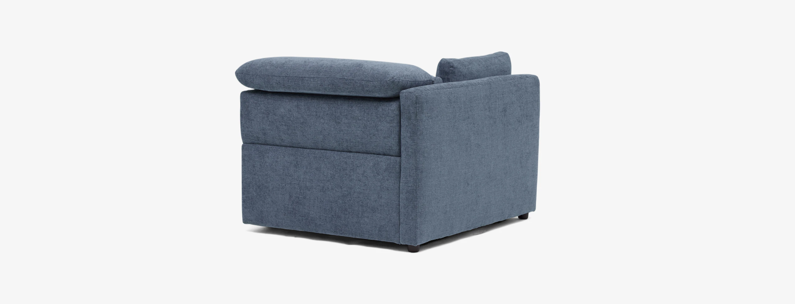 Fitz Single Arm Chair Milo French Blue