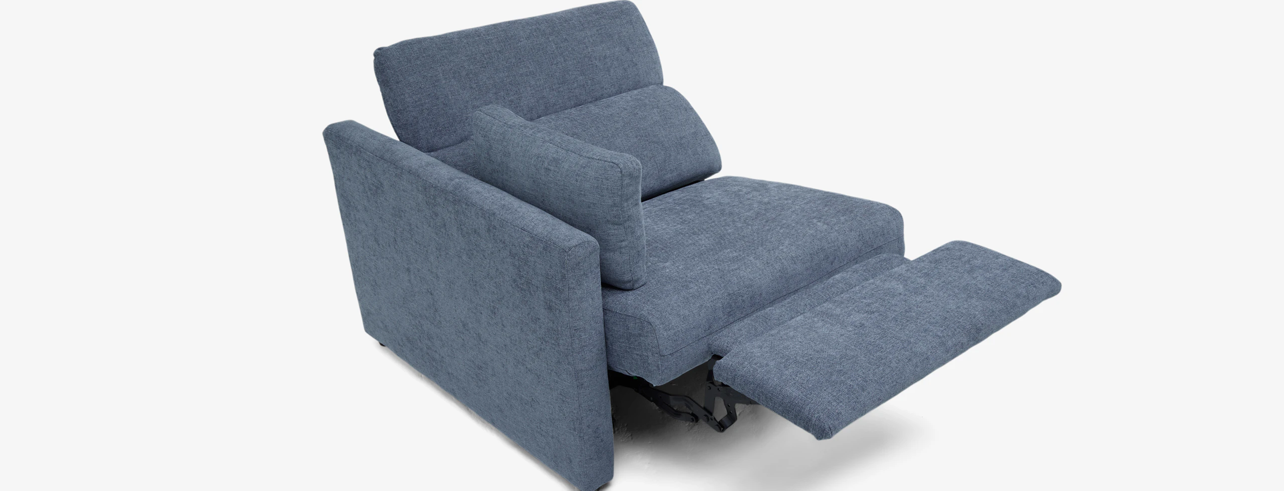 Fitz Single Arm Chair Milo French Blue