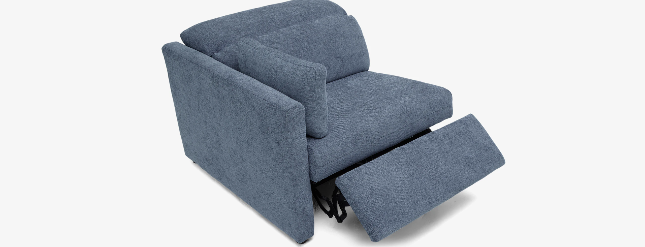 Fitz Single Arm Chair Milo French Blue
