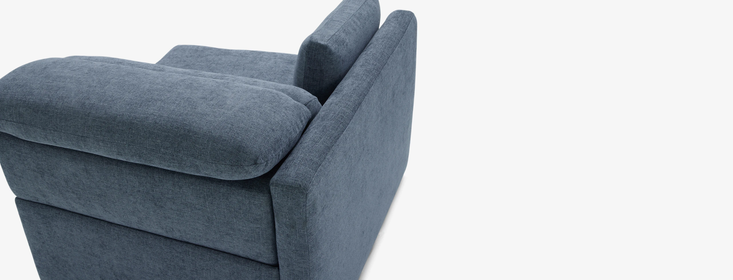 Fitz Single Arm Chair Milo French Blue