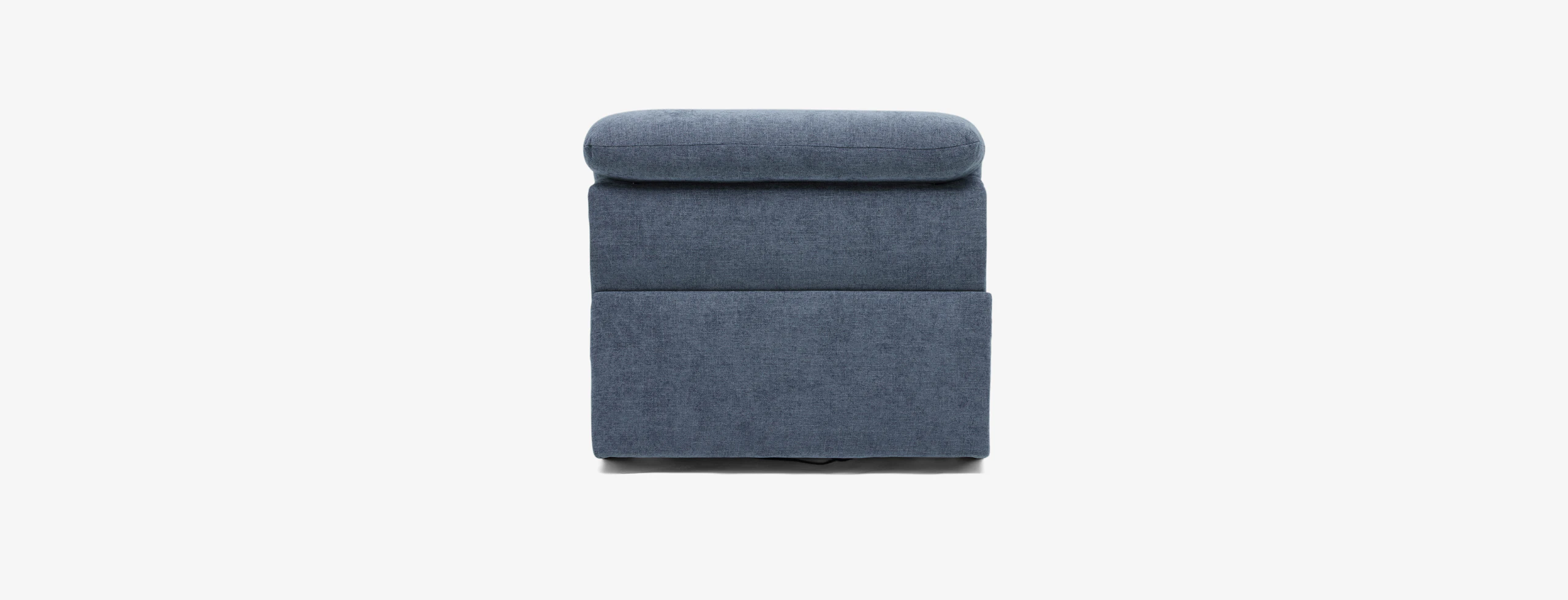 Fitz Armless Chair Milo French Blue