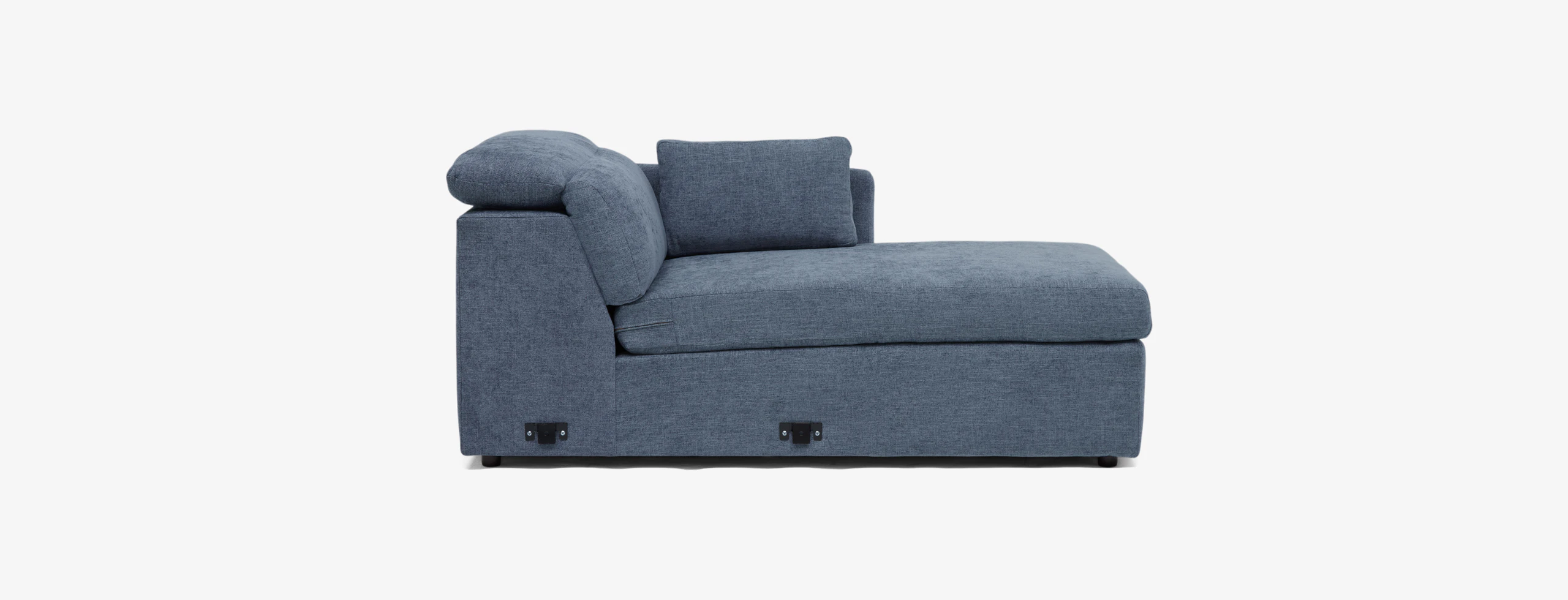 Fitz Single Arm Chaise Milo French Blue