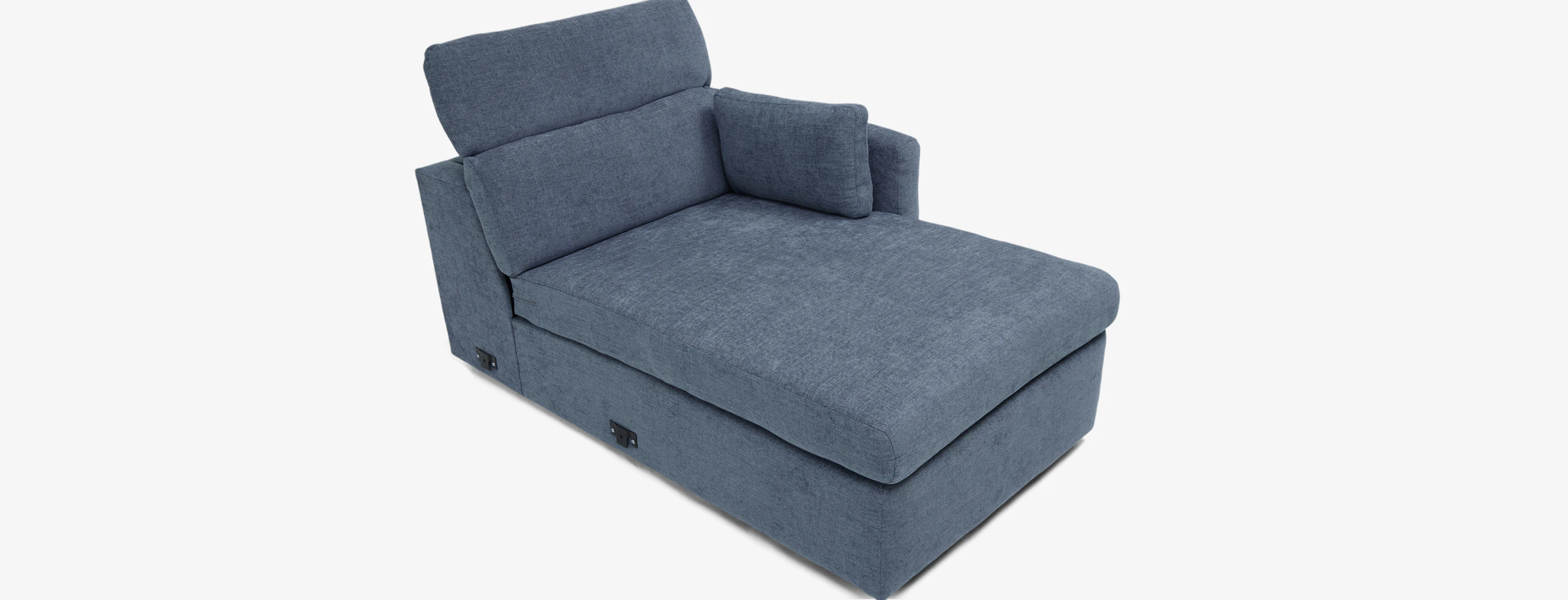 Fitz Single Arm Chaise Milo French Blue