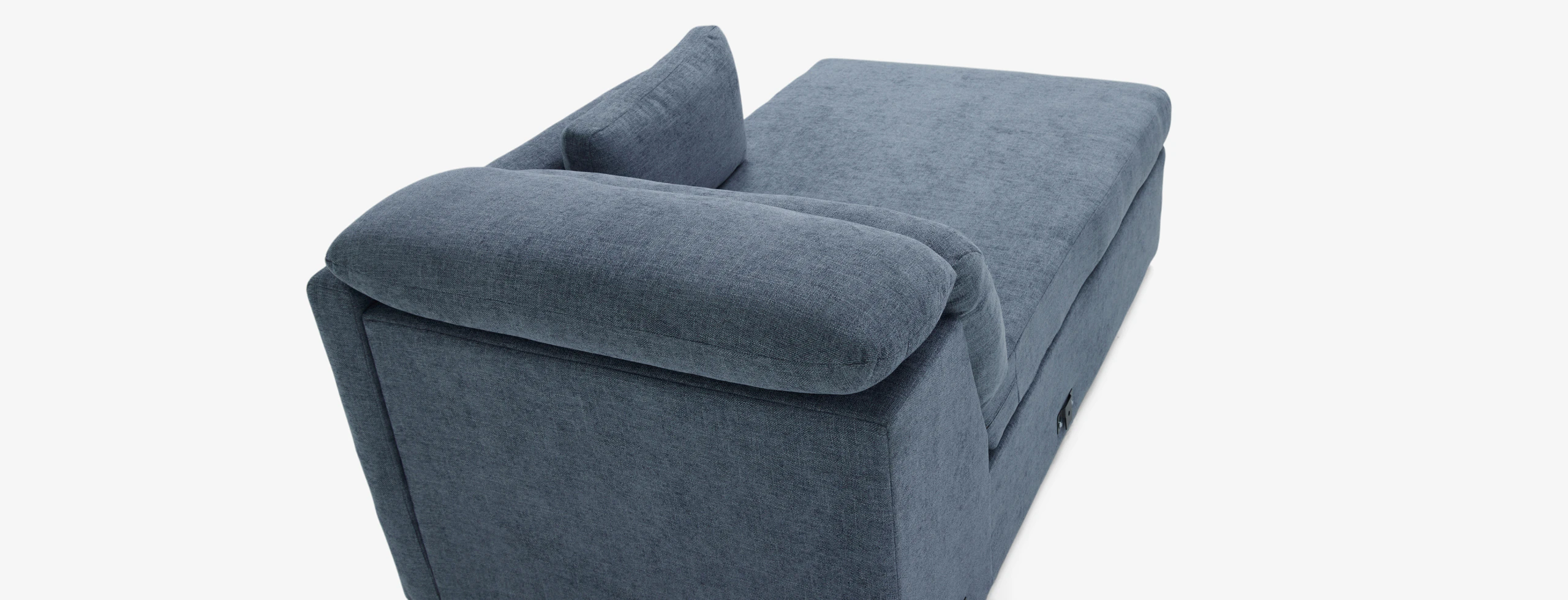 Fitz Single Arm Chaise Milo French Blue