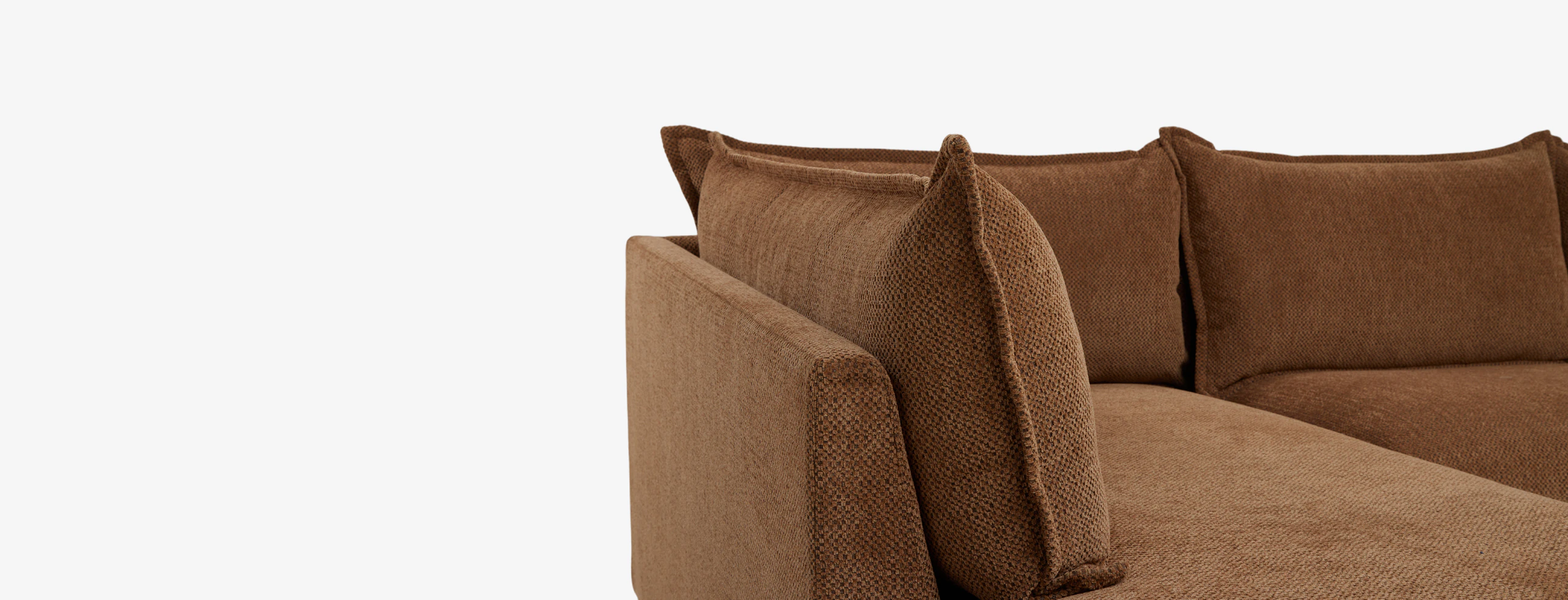 Wilder Bumper Sectional Telly Sienna