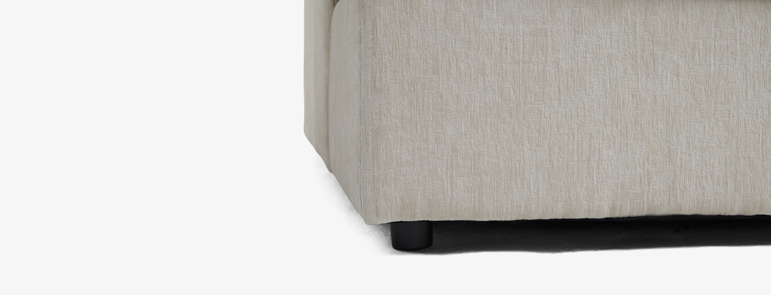 Wilder Sectional with Ottoman Crave Irish Cream