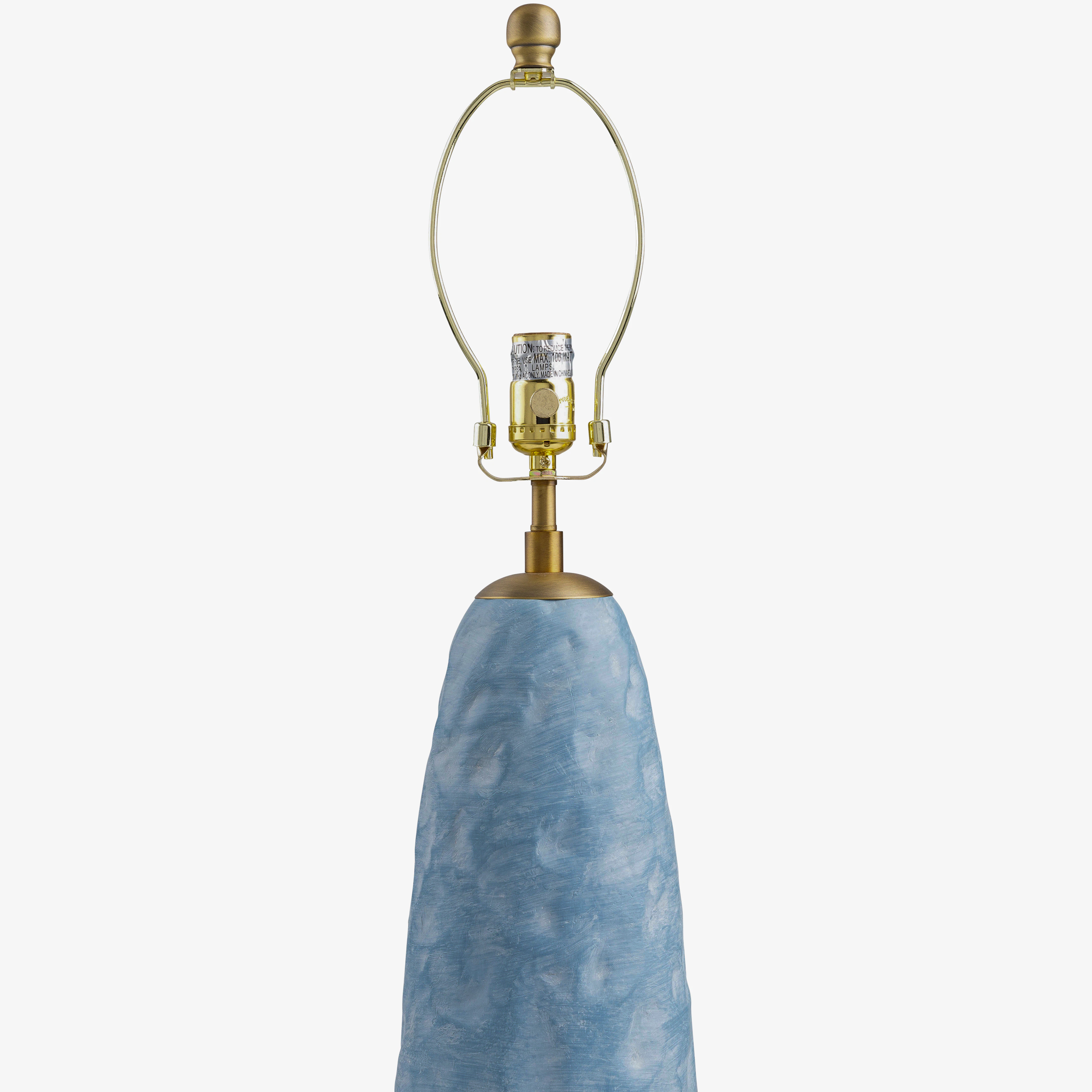 Aqua Accent Table Lamp