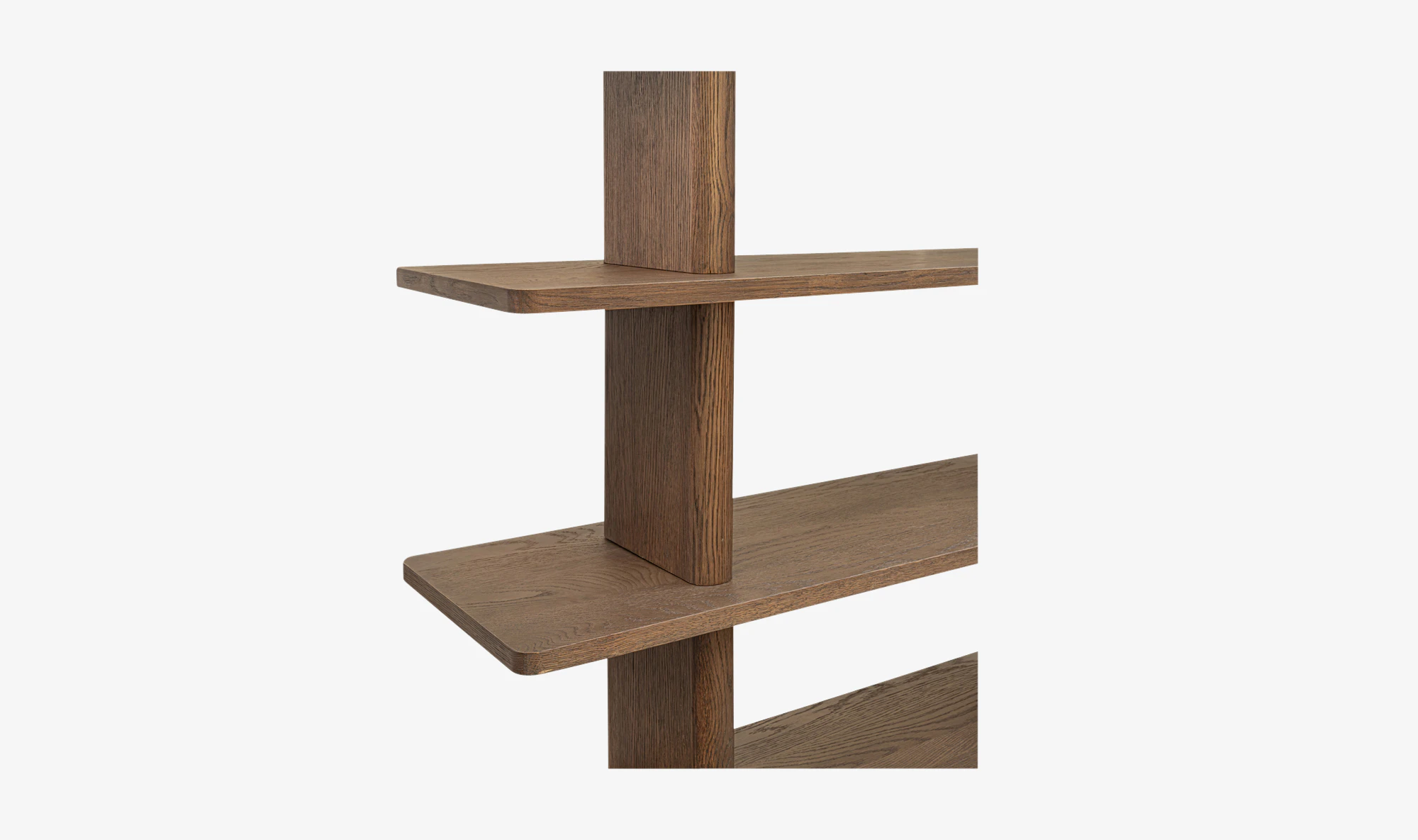 Carter Bookcase Medium Brown