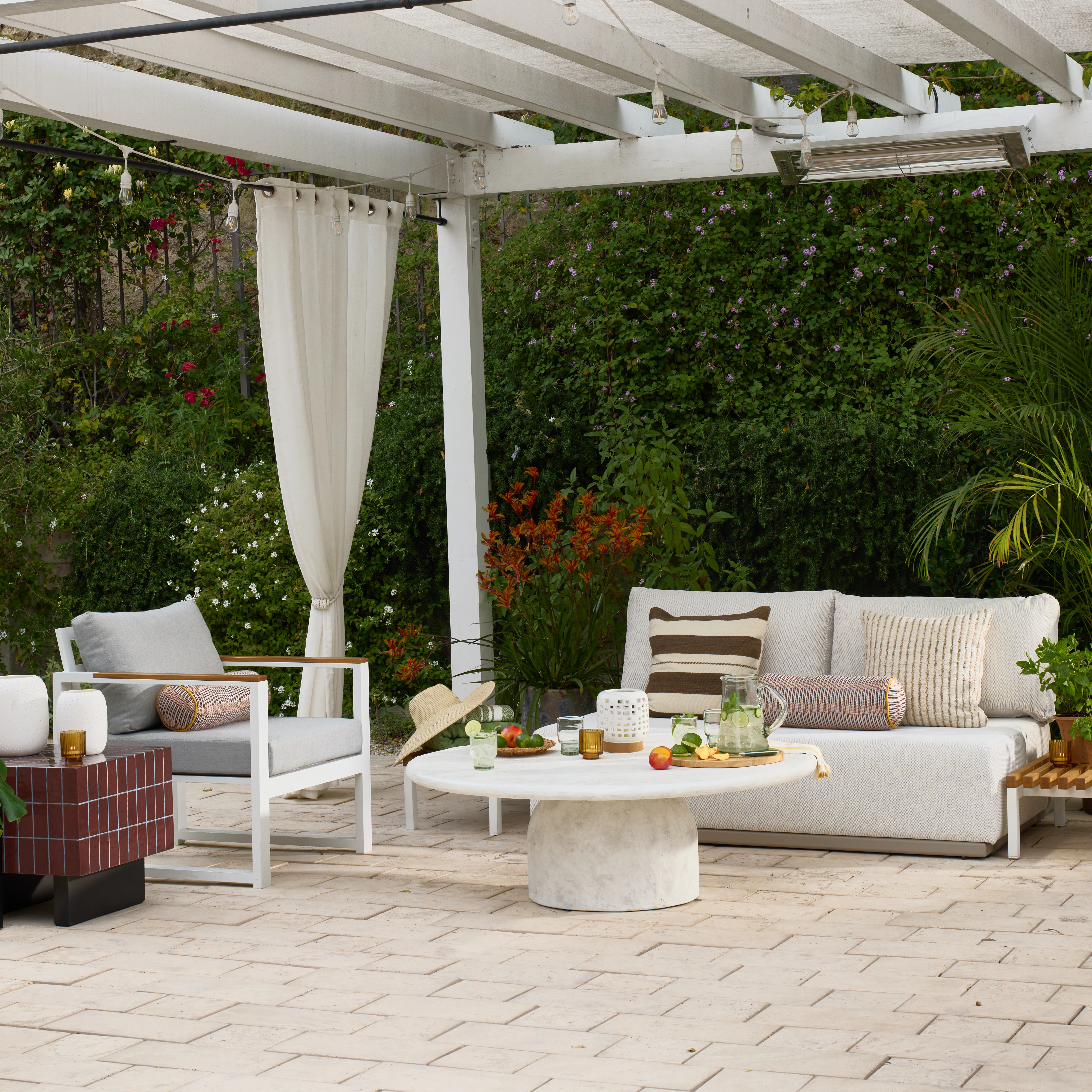Ojai Outdoor Armless Loveseat 0075%201x1