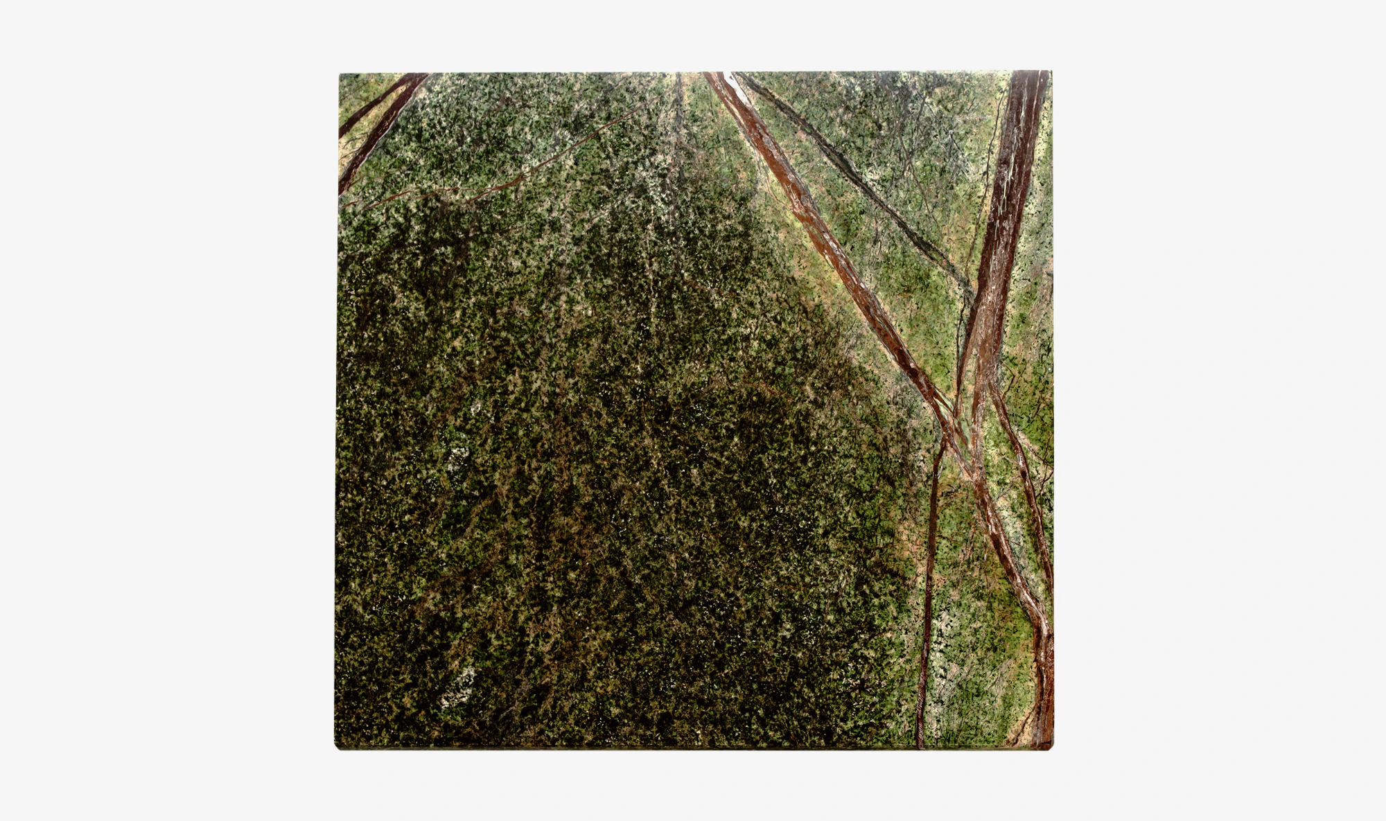 Brynn Accent Table Rainforest Green Marble