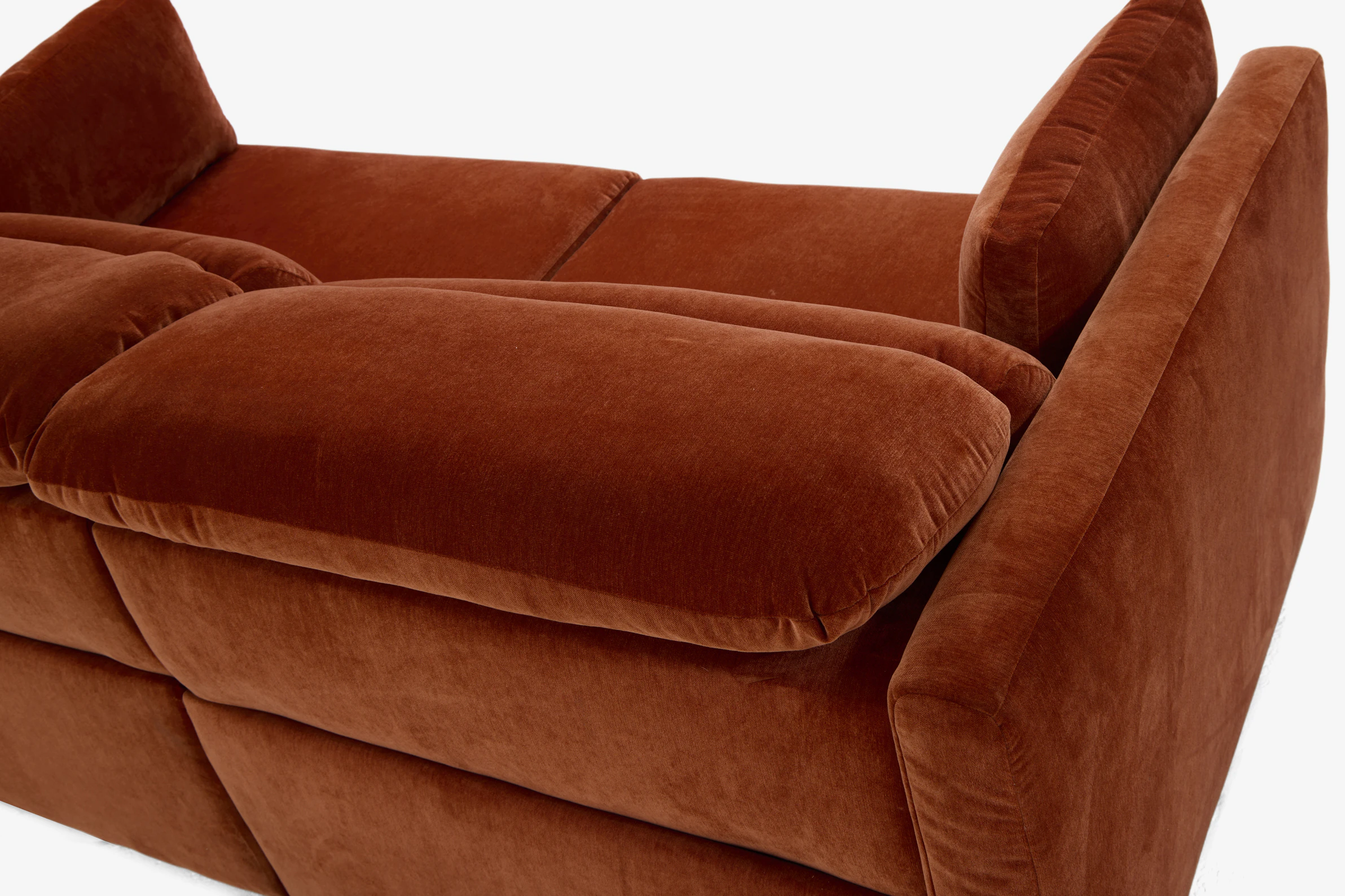Fitz Modular Reclining Sofa Piece Harper Cinnamon