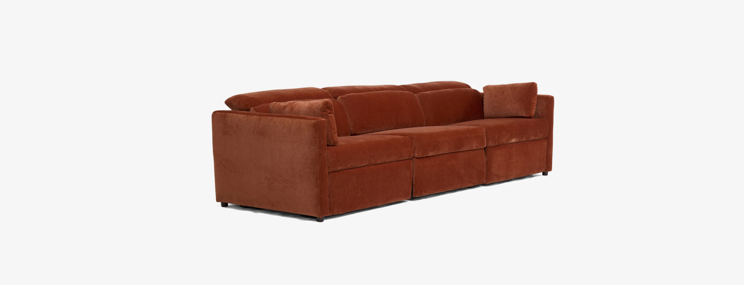 Fitz Modular Reclining Sofa Piece Harper Cinnamon