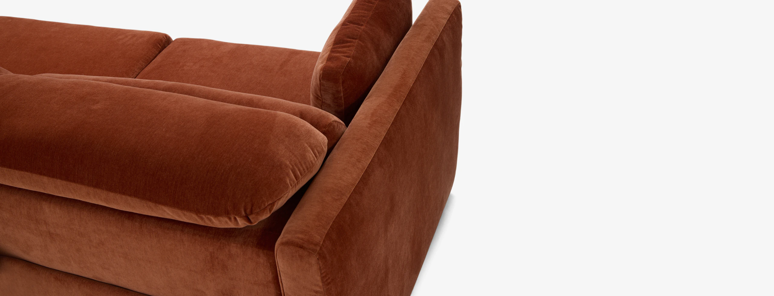 Fitz Modular Reclining Sofa Piece Harper Cinnamon