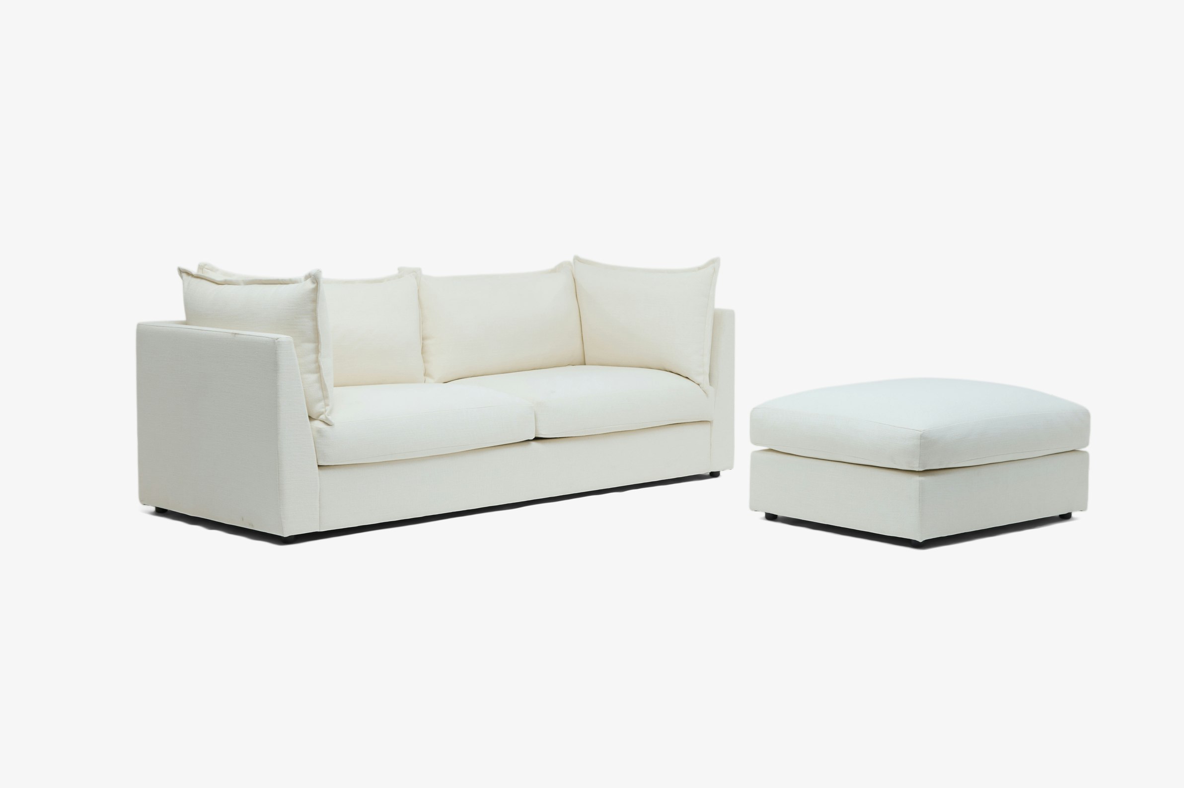 Wilder Sofa Ottoman Leuven Snow