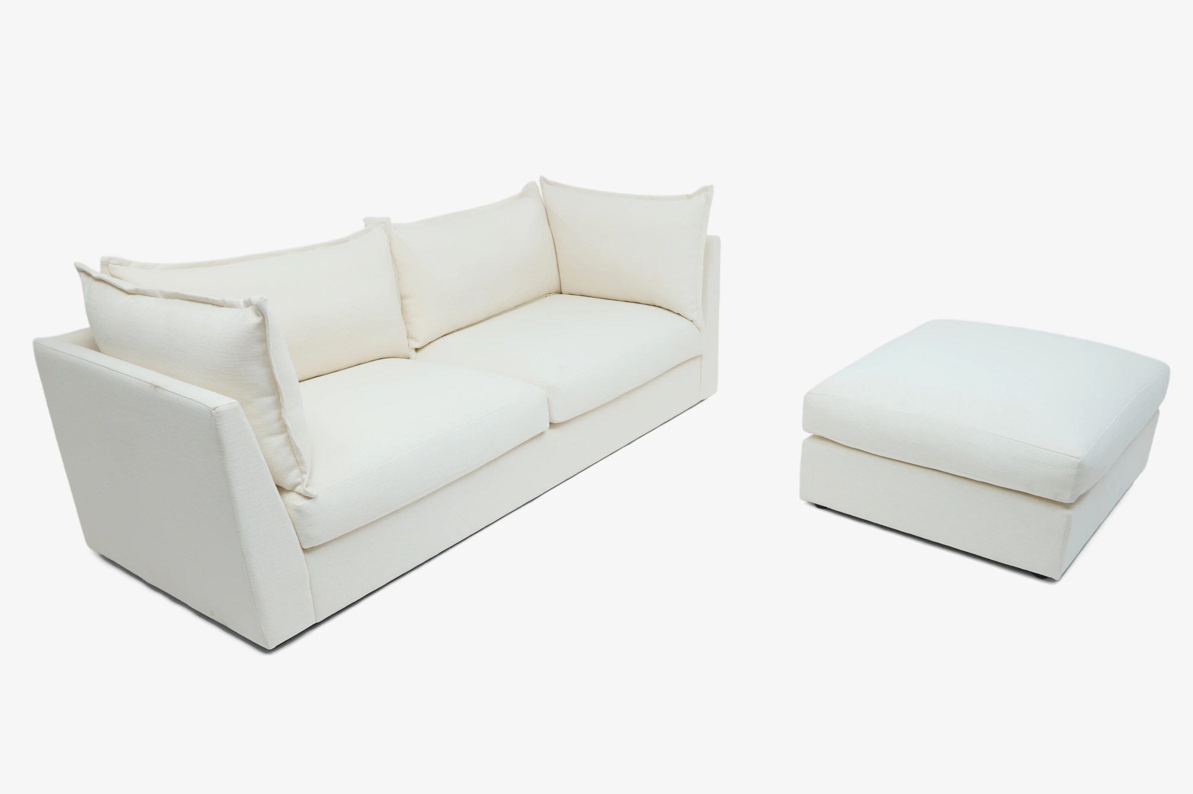 Wilder Sofa Ottoman Leuven Snow