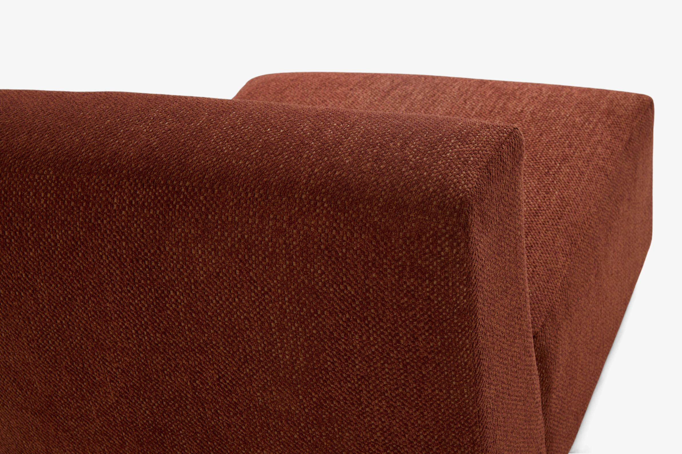 Millie Armless Chair Telly Garnet