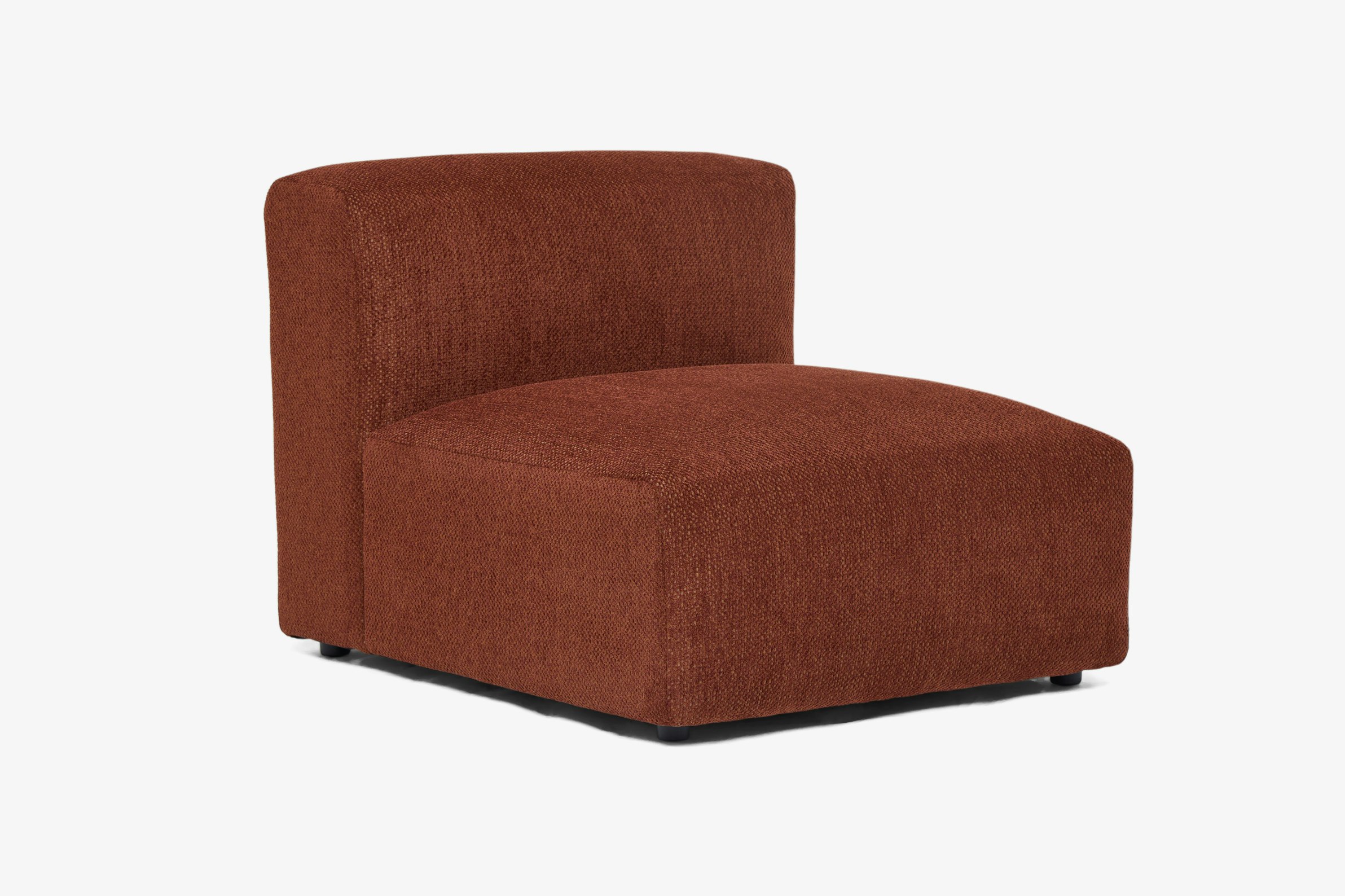 Millie Armless Chair Telly Garnet