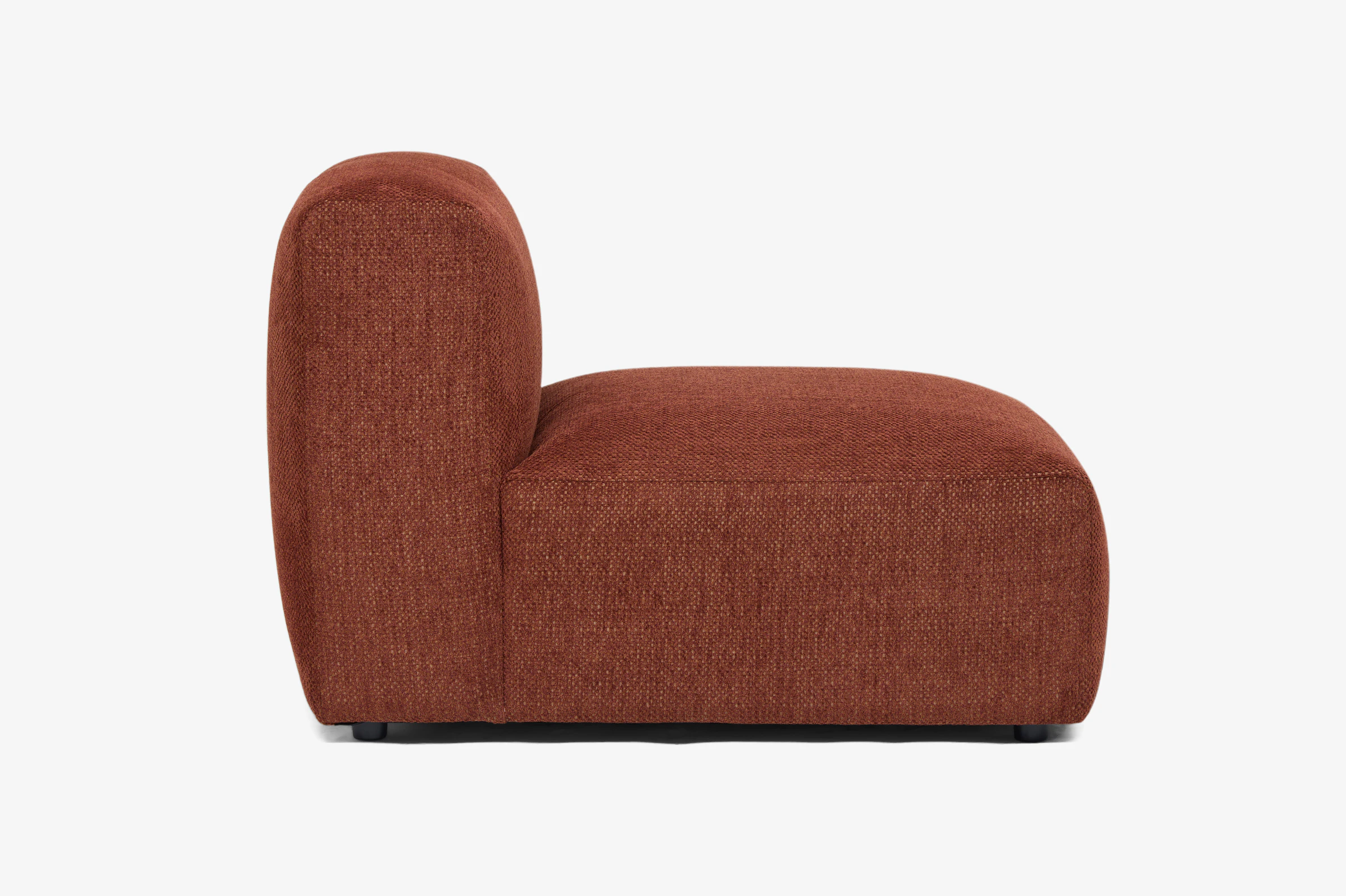 Millie Armless Chair Telly Garnet