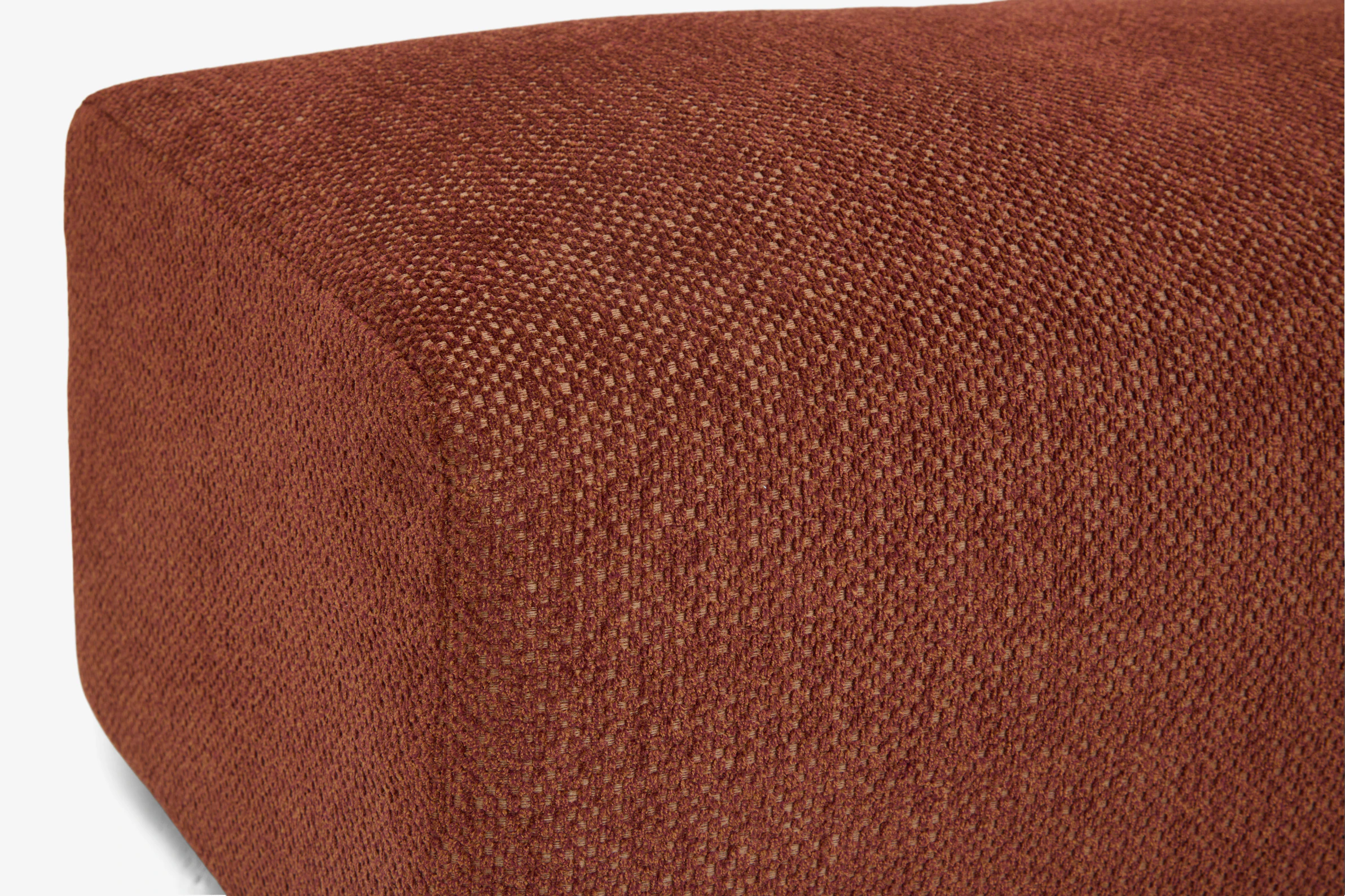 Millie Ottoman Telly Garnet