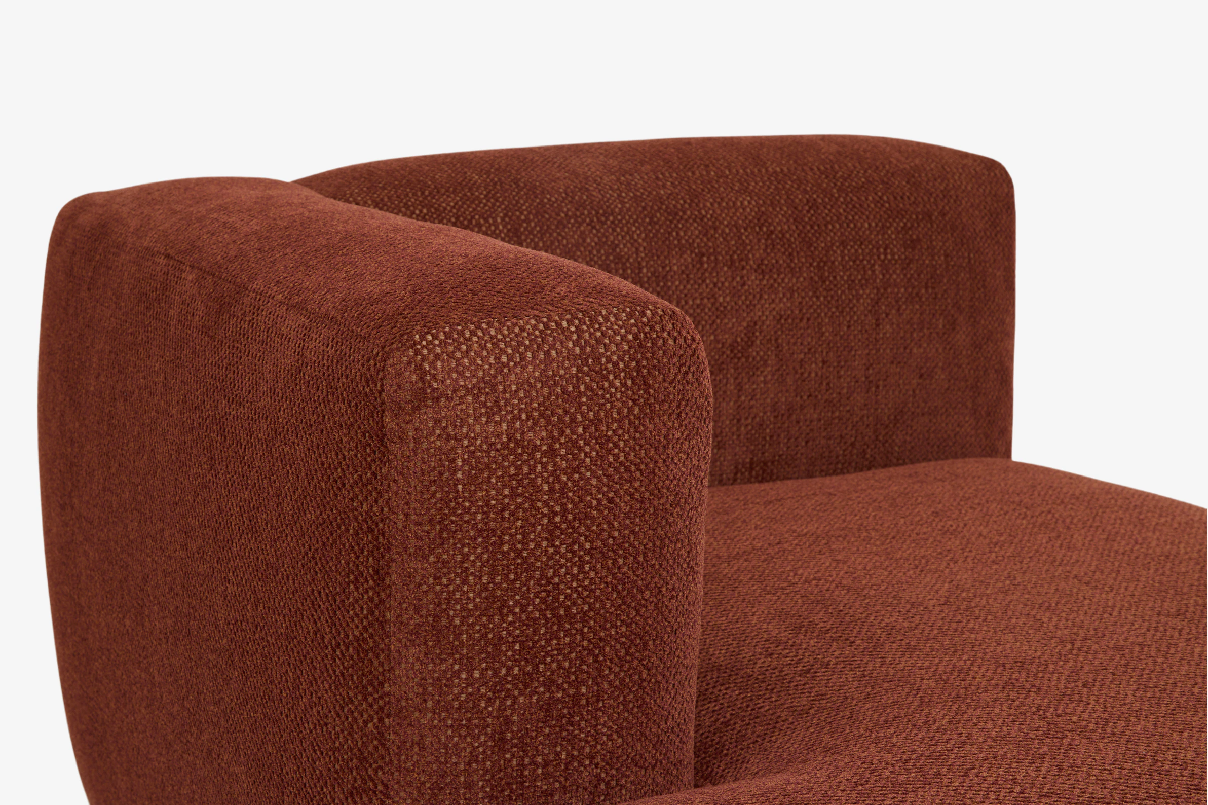 Millie Single Arm Chair Telly Garnet