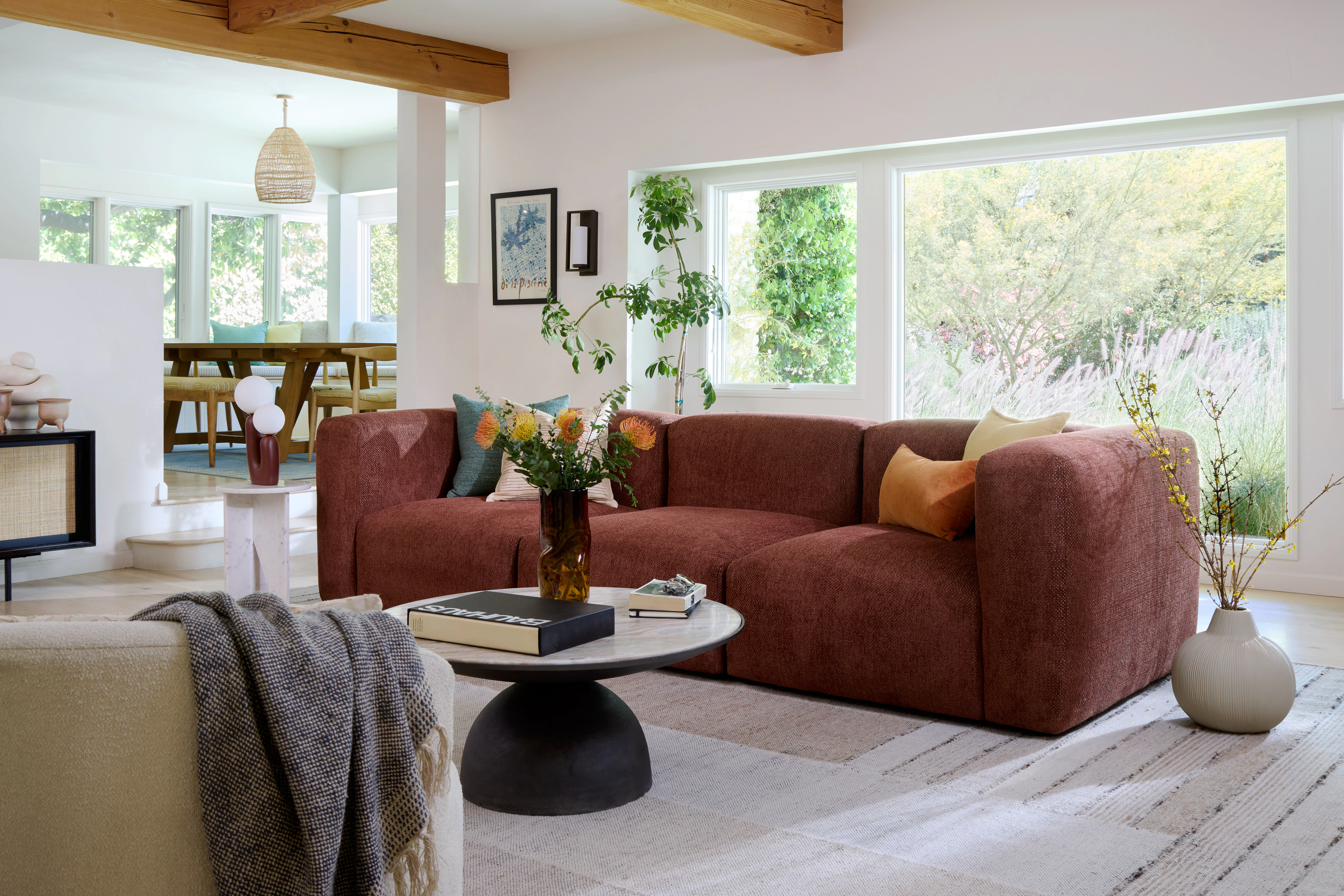 Millie Modular Sofa Telly Garnet