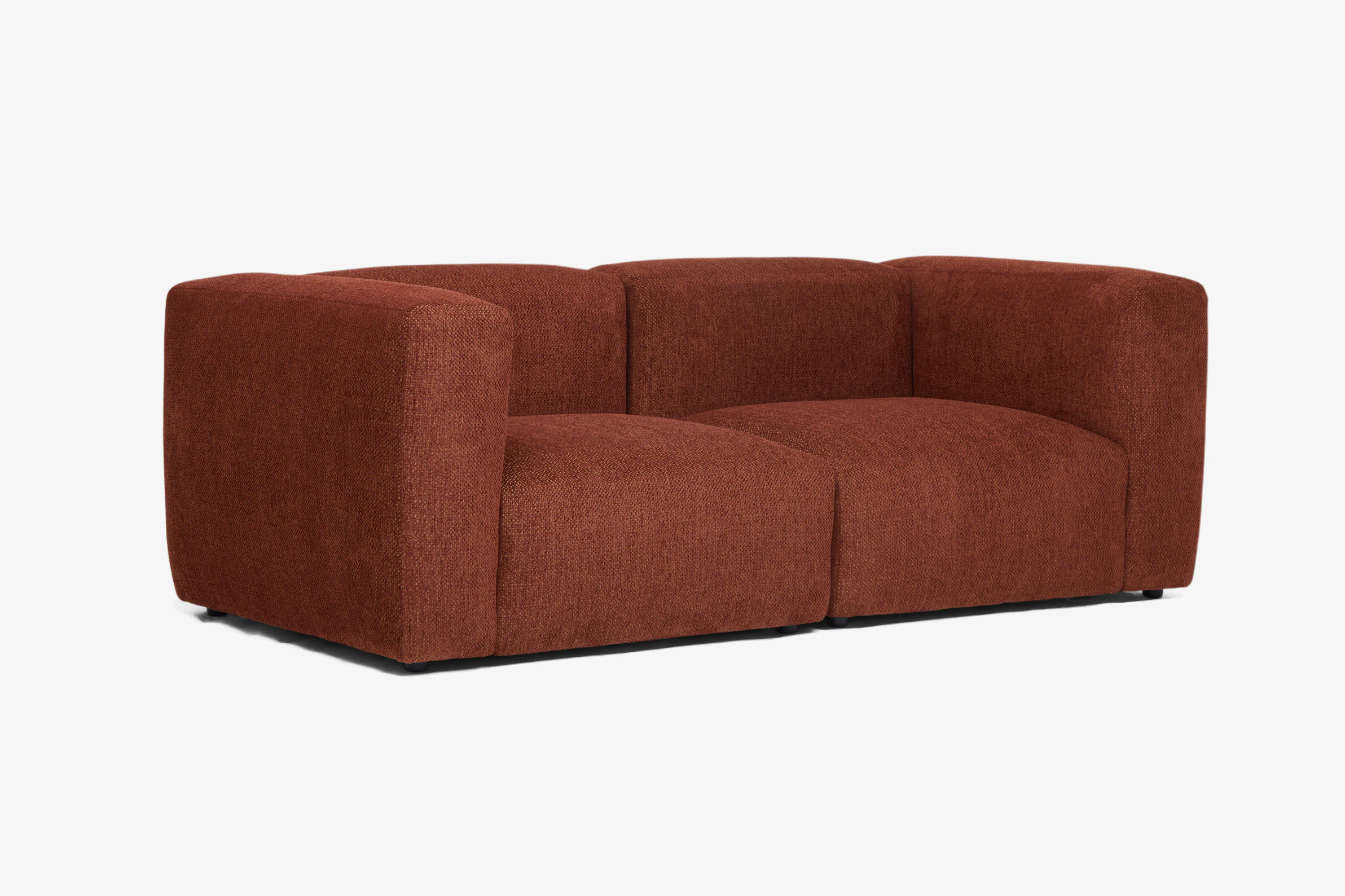 Millie Modular Loveseat Telly Garnet