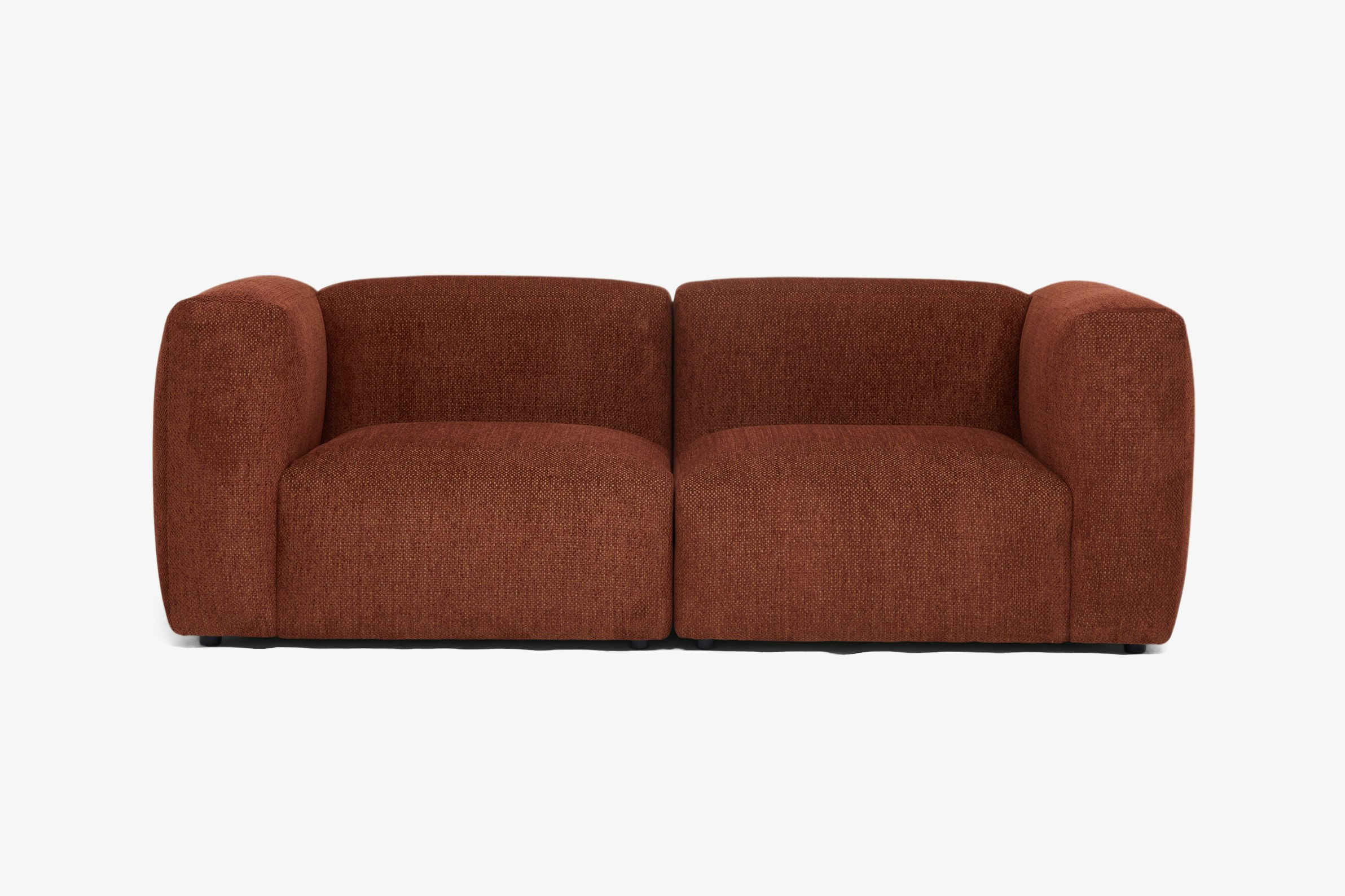 Millie Modular Loveseat Telly Garnet