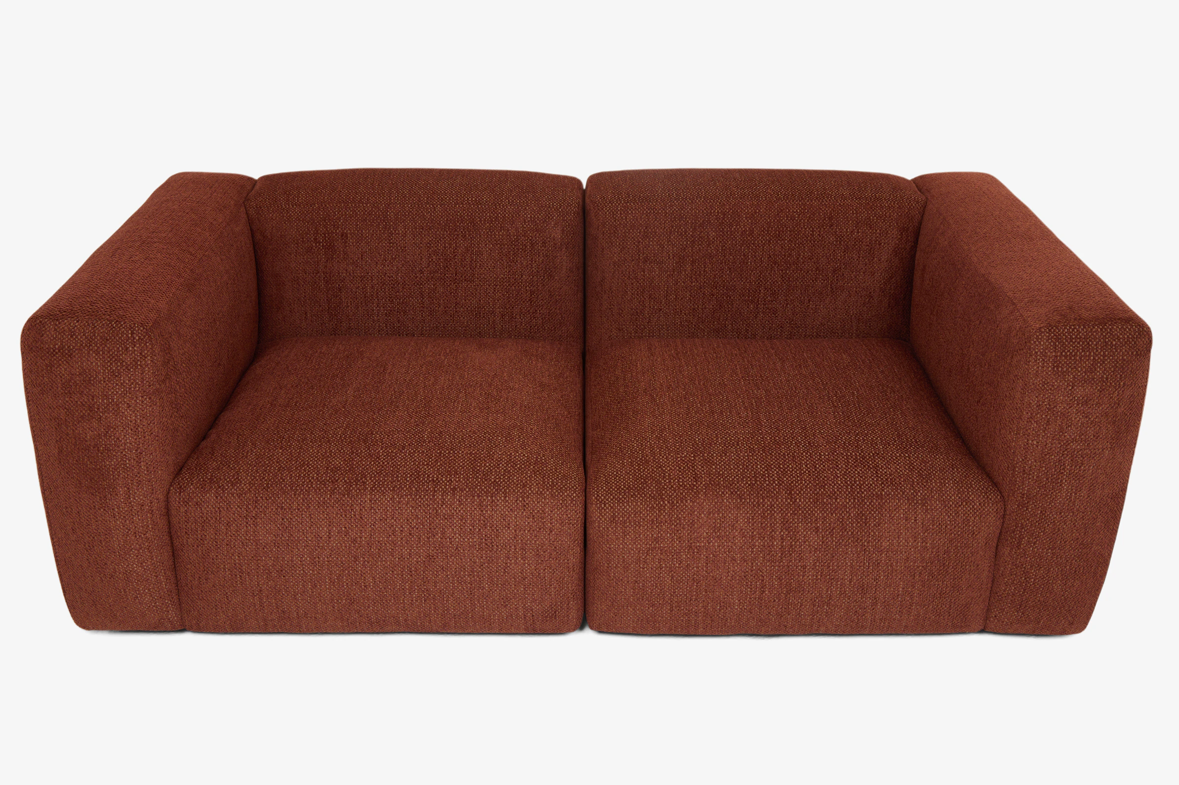 Millie Modular Loveseat Telly Garnet